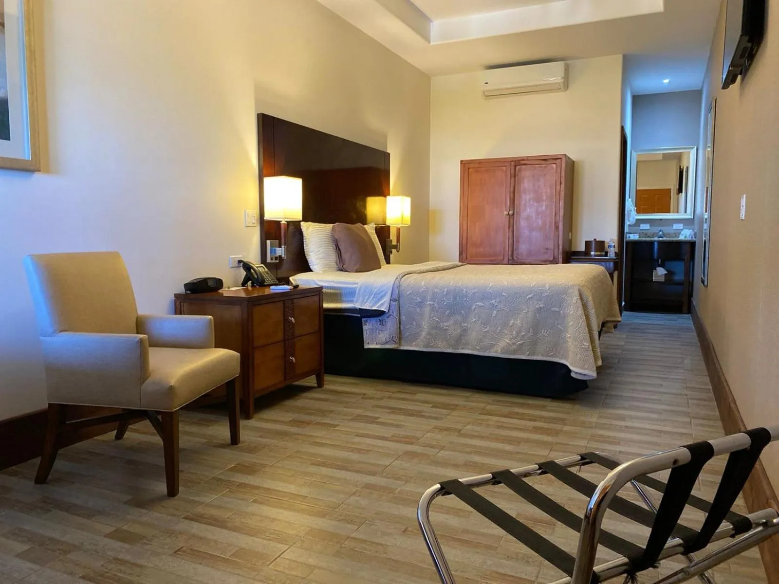 Bed in Hotel Hacienda Santana