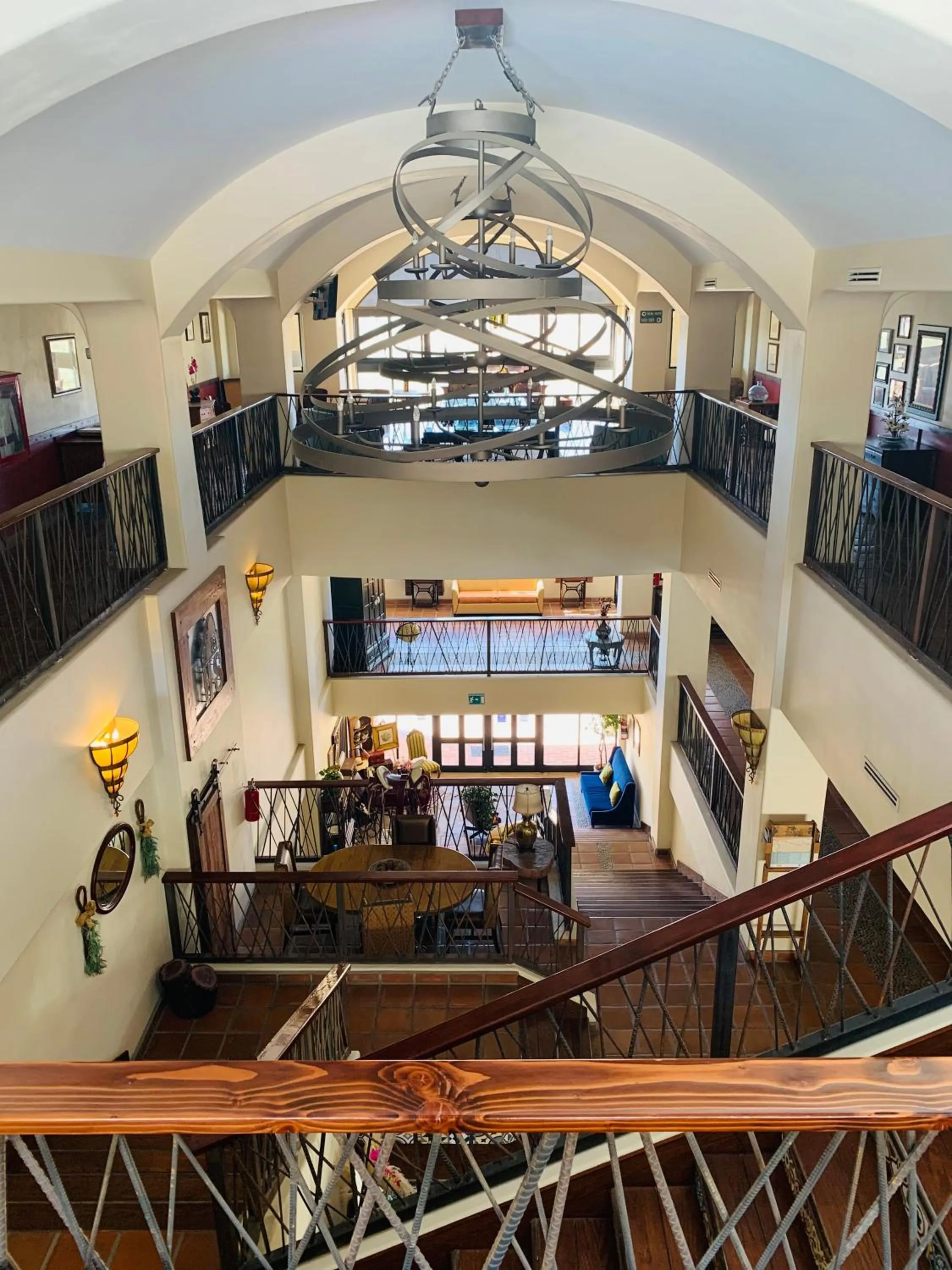 Property building in Hotel Hacienda Santana