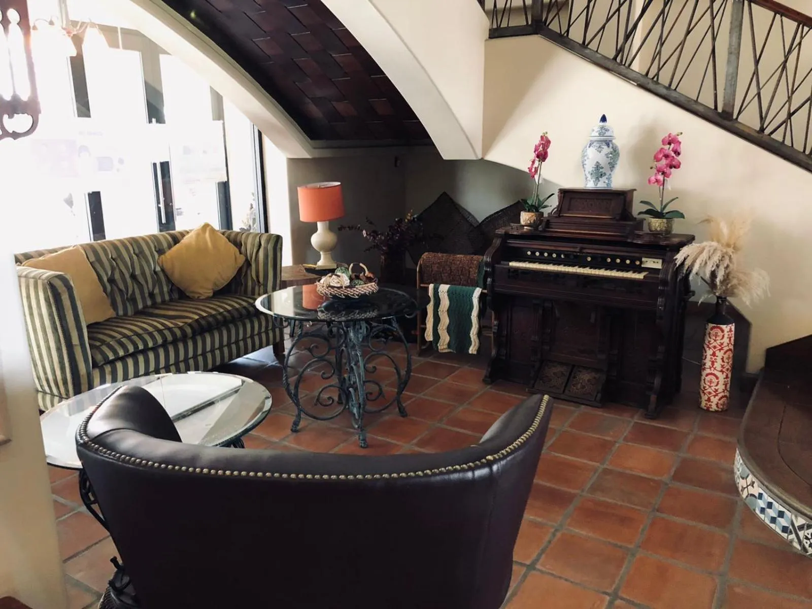 Living room in Hotel Hacienda Santana