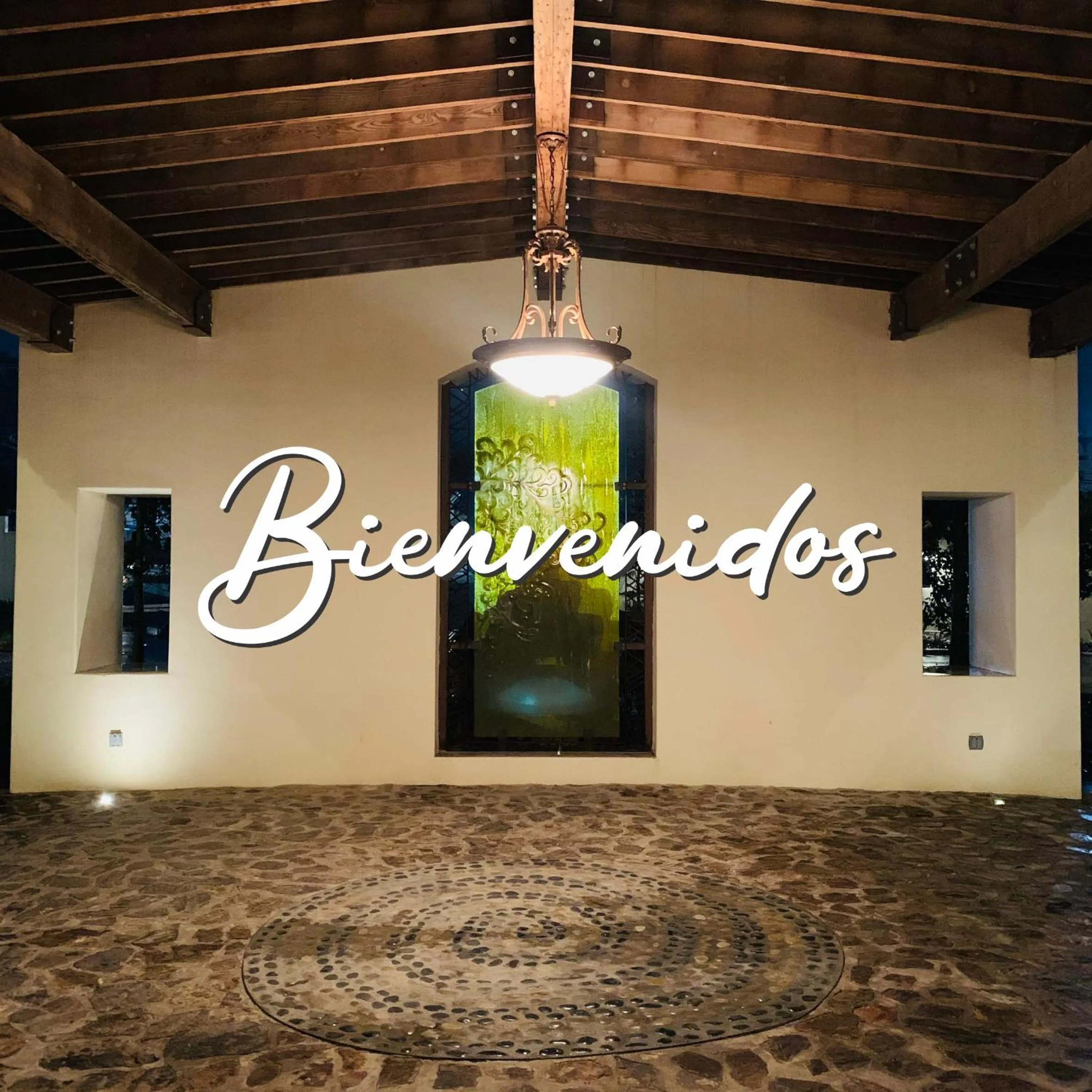 Property logo or sign in Hotel Hacienda Santana