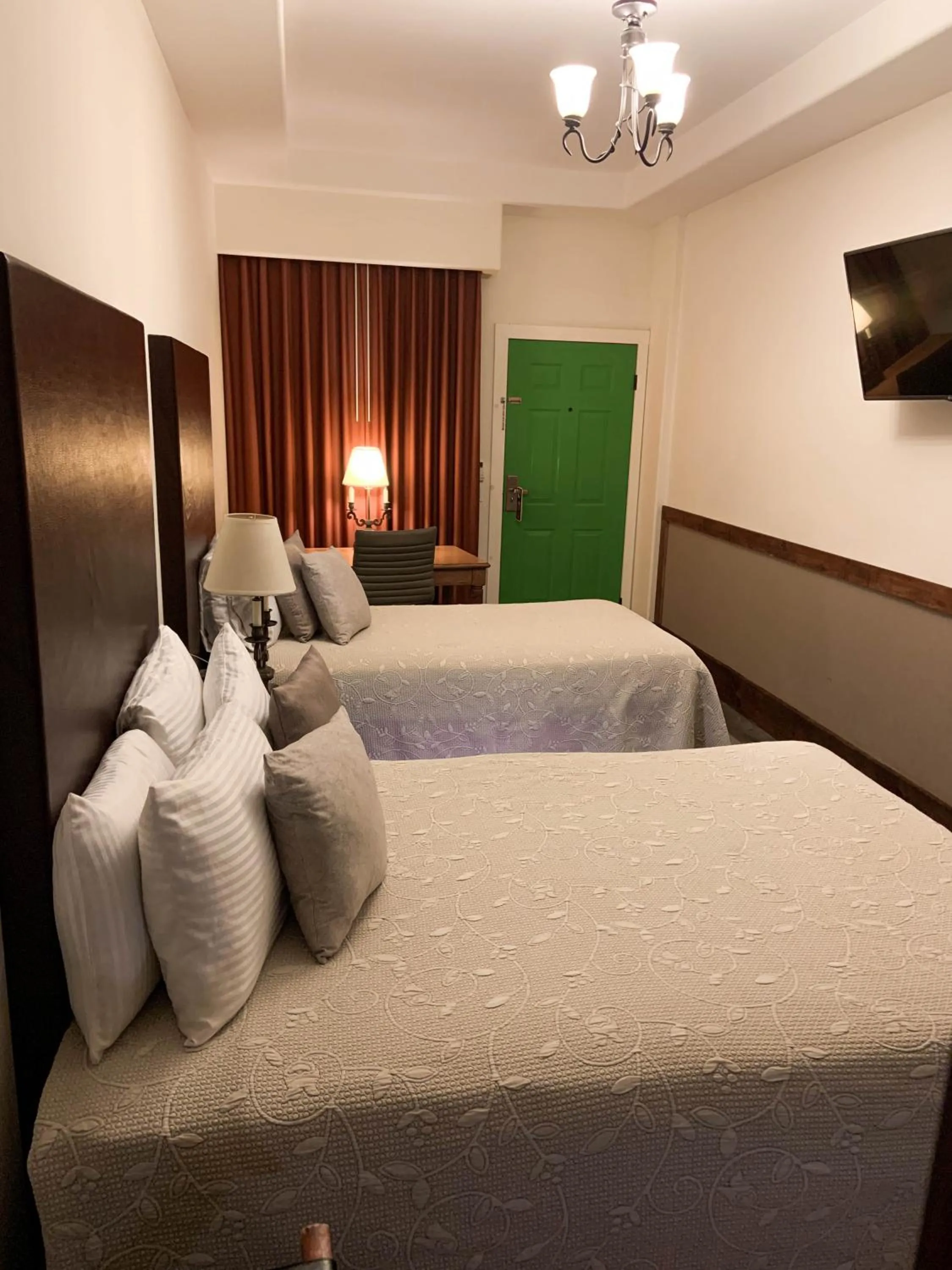 Bed in Hotel Hacienda Santana