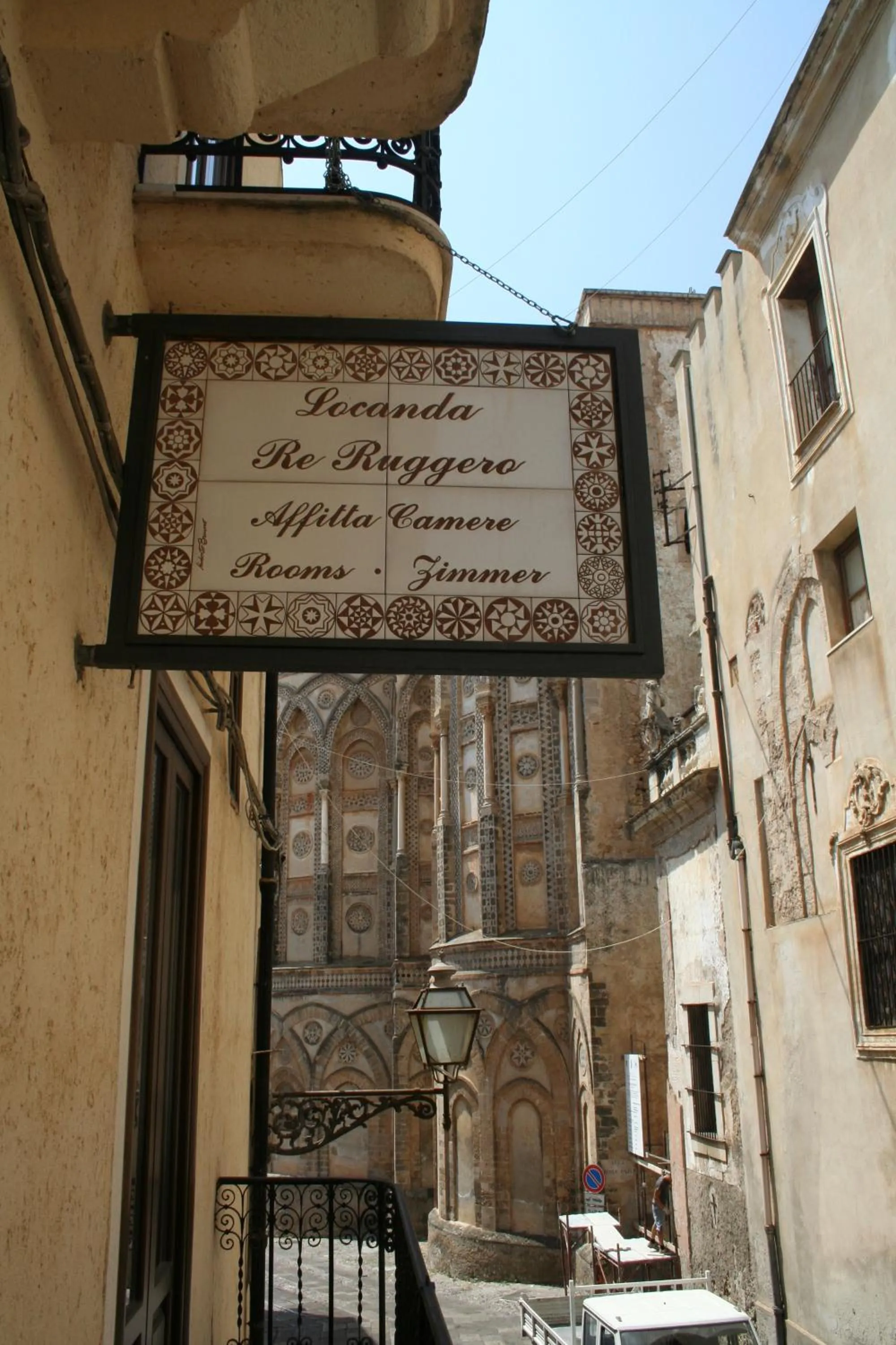 Bird's eye view in Locanda Re Ruggero