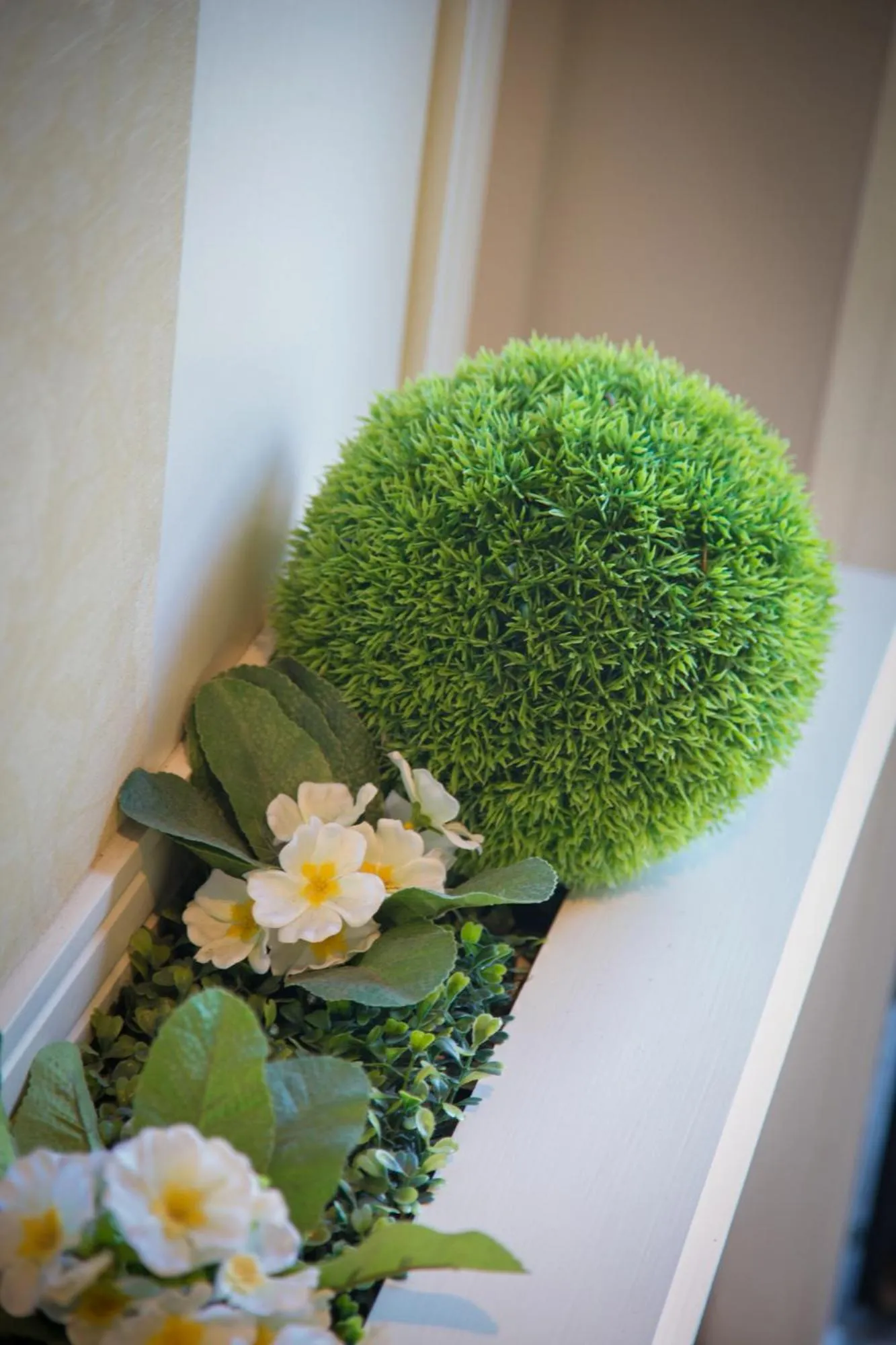 Decorative detail in Logis Hôtel Auberge de la Rose