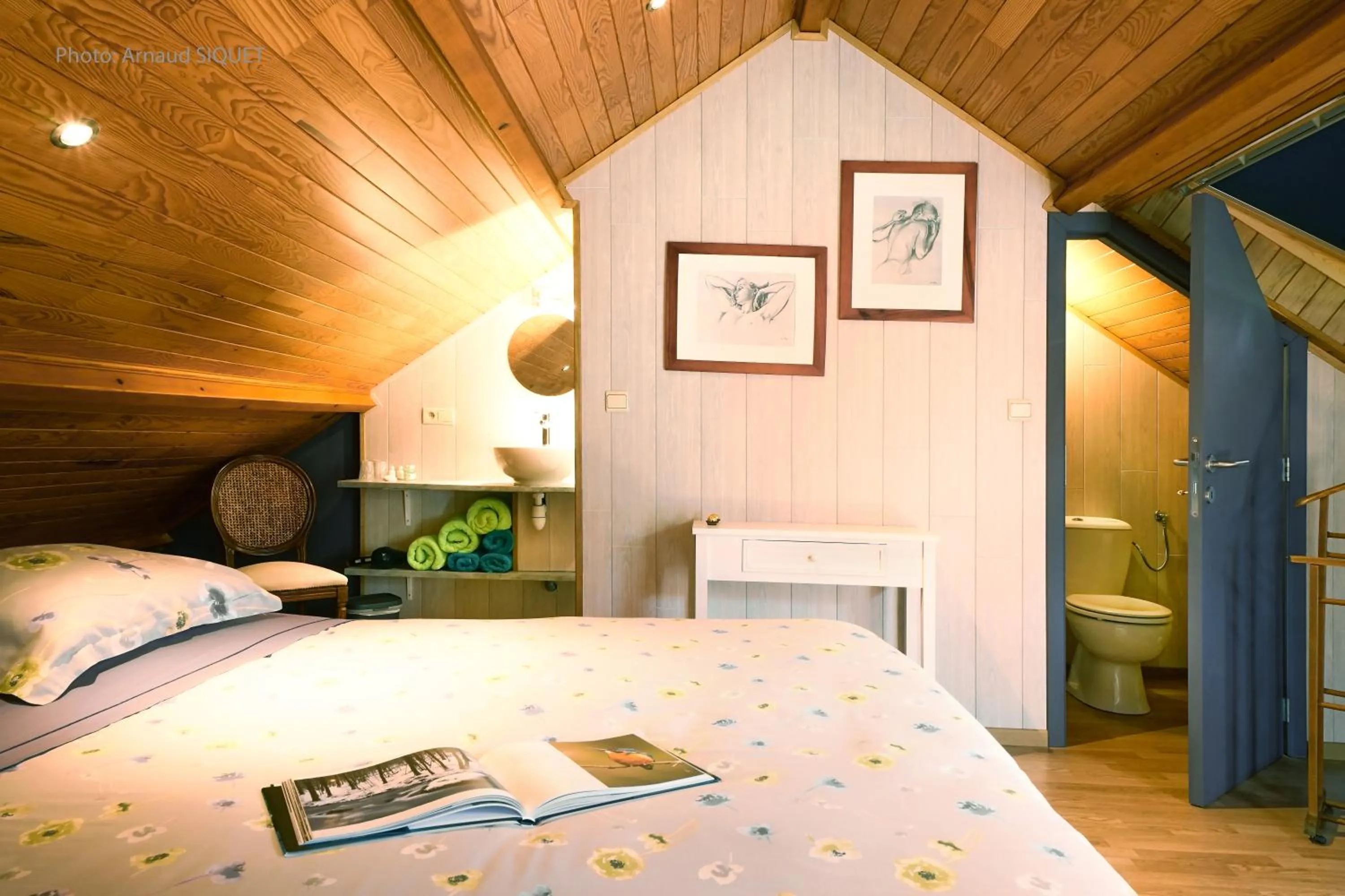 Bed in Le jardin des Biches