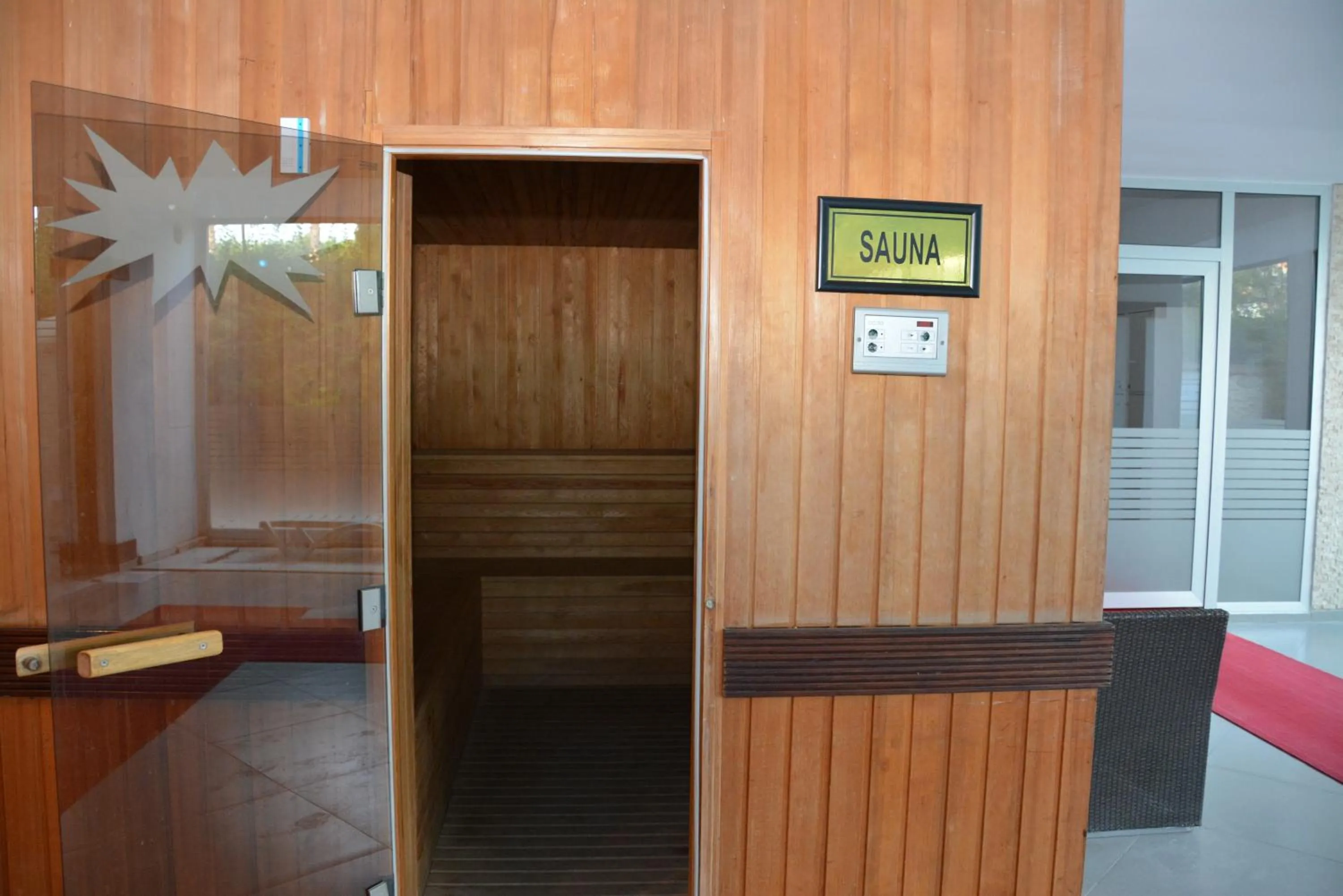 Sauna in Tripolis Hotel