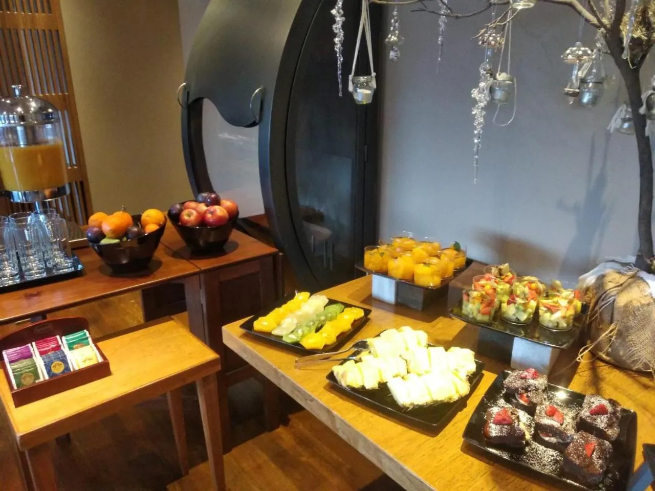 Buffet breakfast in Miramonte Chalet Hotel Spa