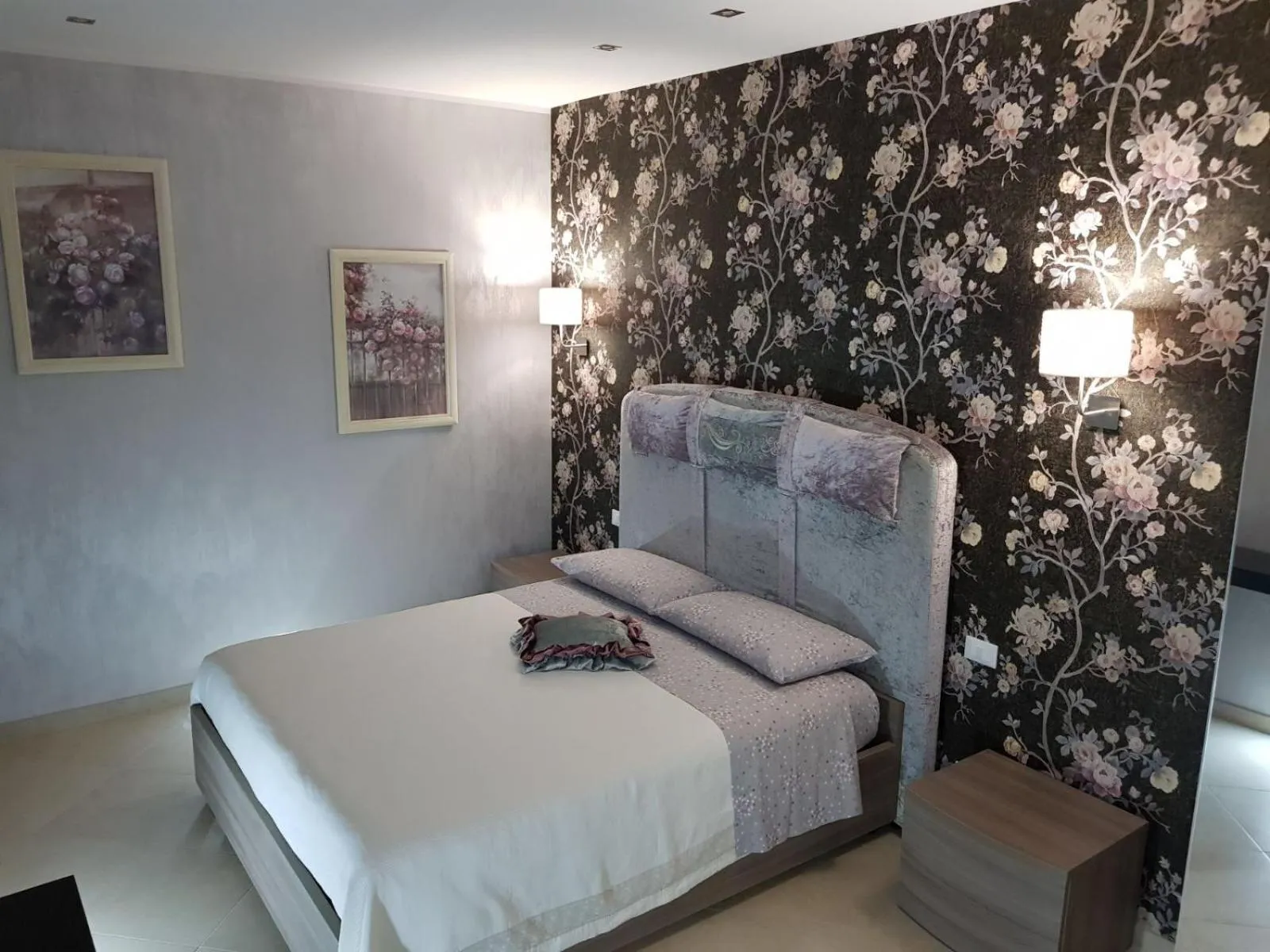 Bedroom, Bed in Le Cale' B&B