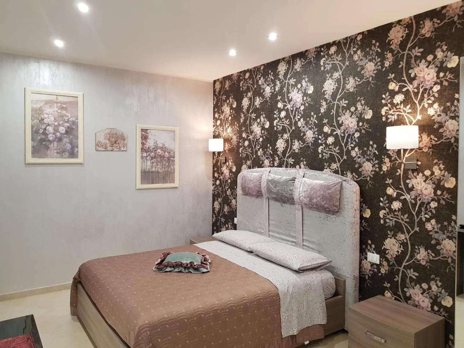 Bedroom, Bed in Le Cale' B&B