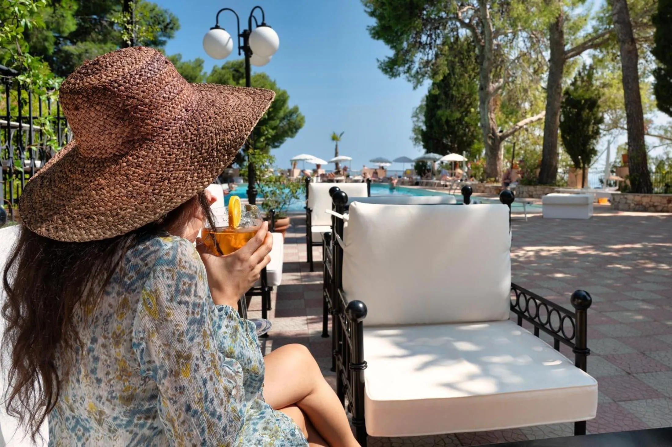 Garden in Excelsior Palace Hotel