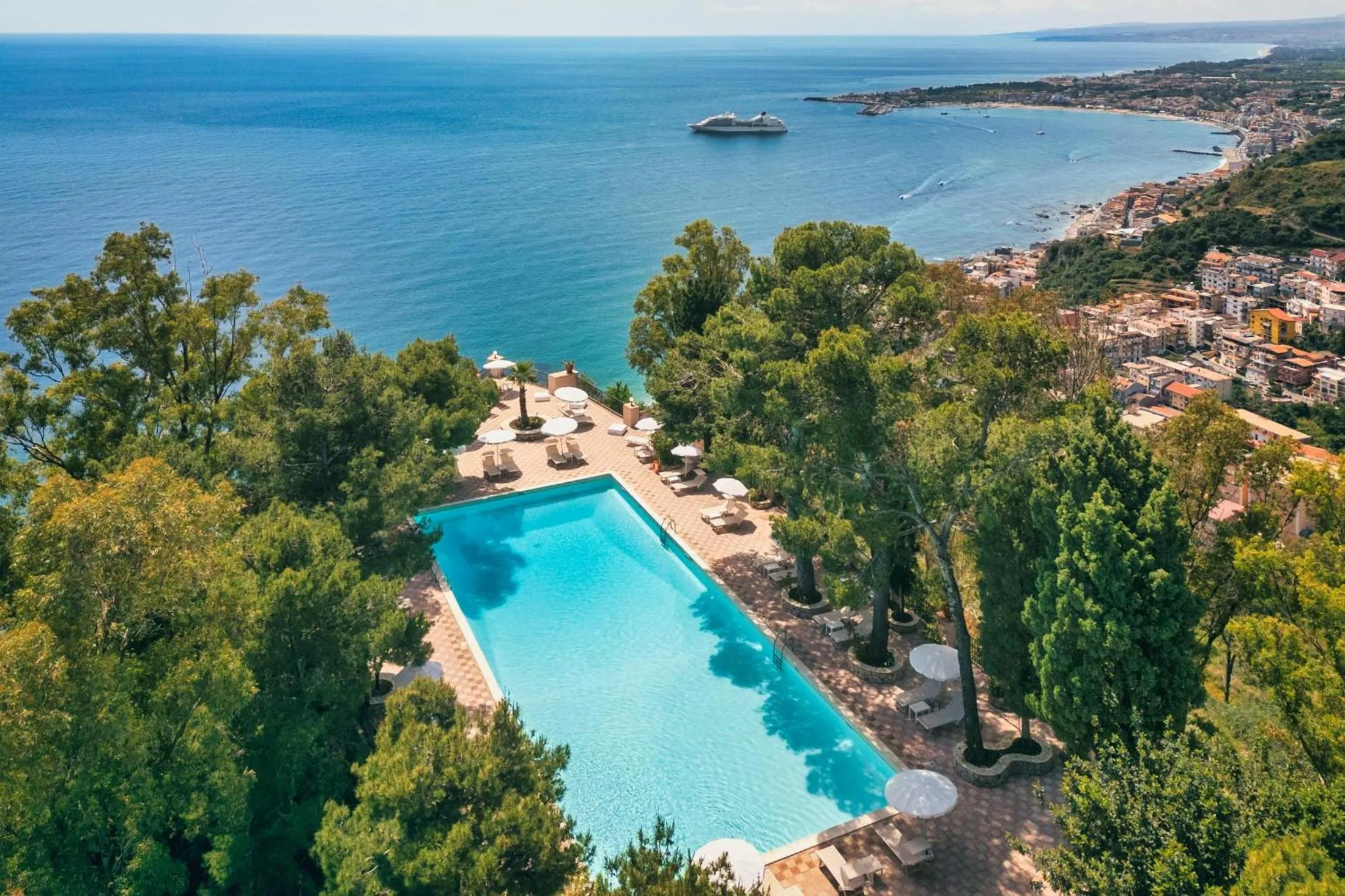 Bird's eye view in Excelsior Palace Hotel