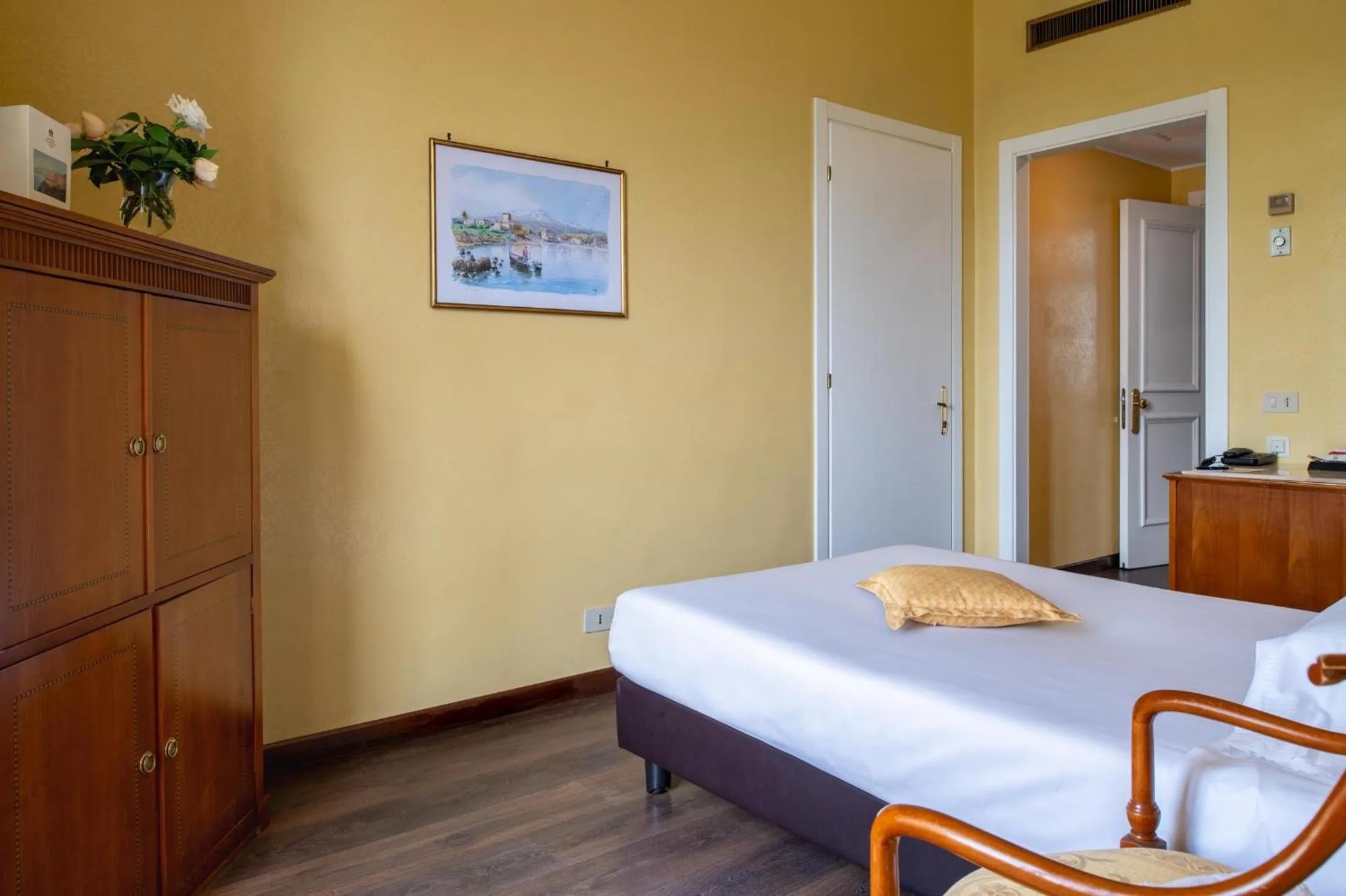 Bed in Excelsior Palace Hotel