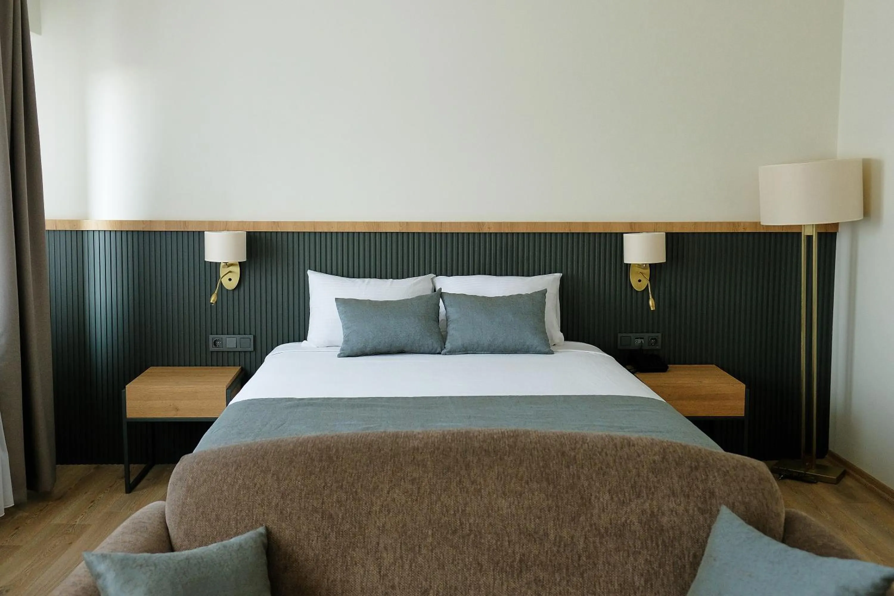 Bed in Grand Keskin Otel