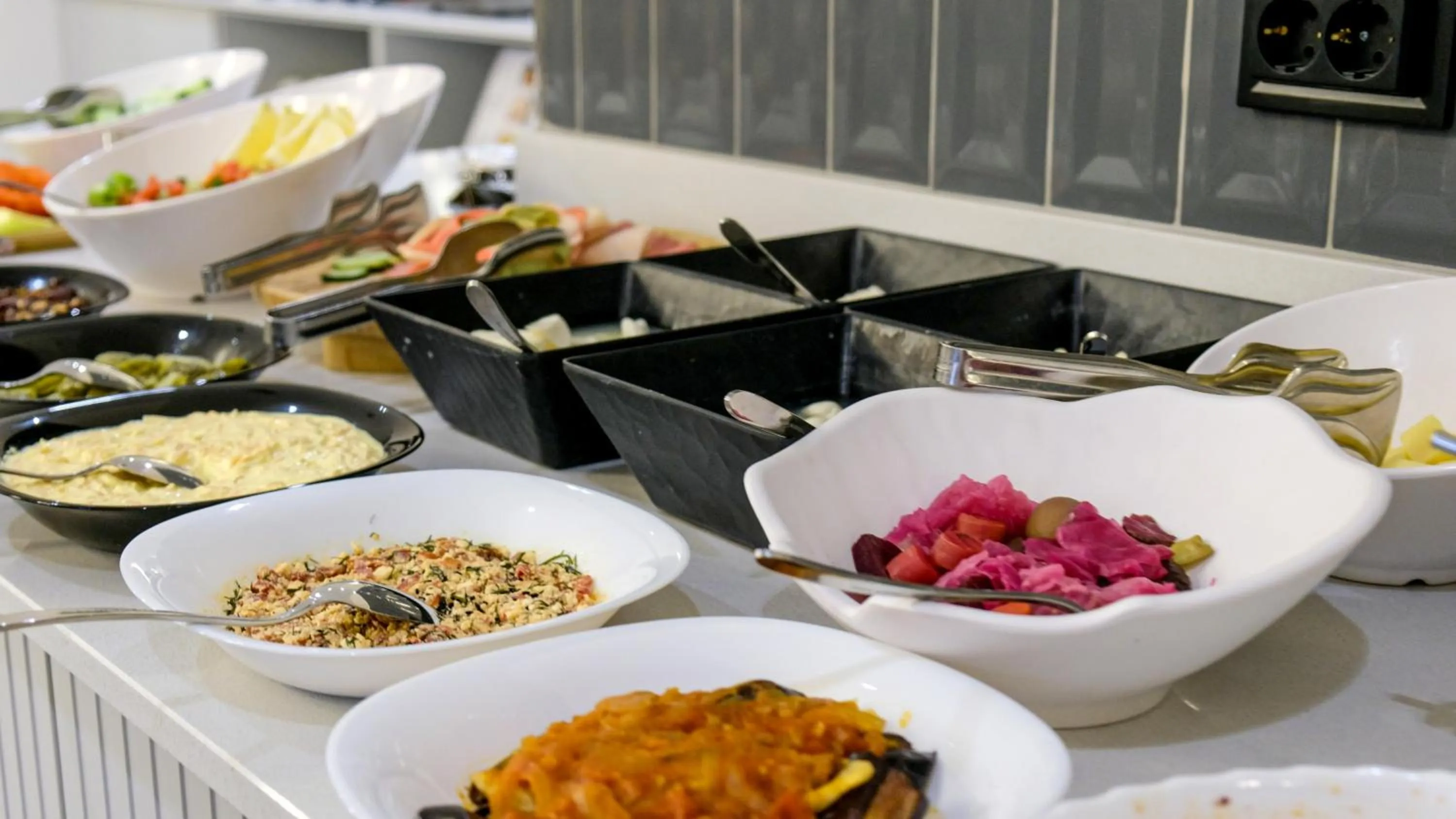 Buffet breakfast in Grand Keskin Otel