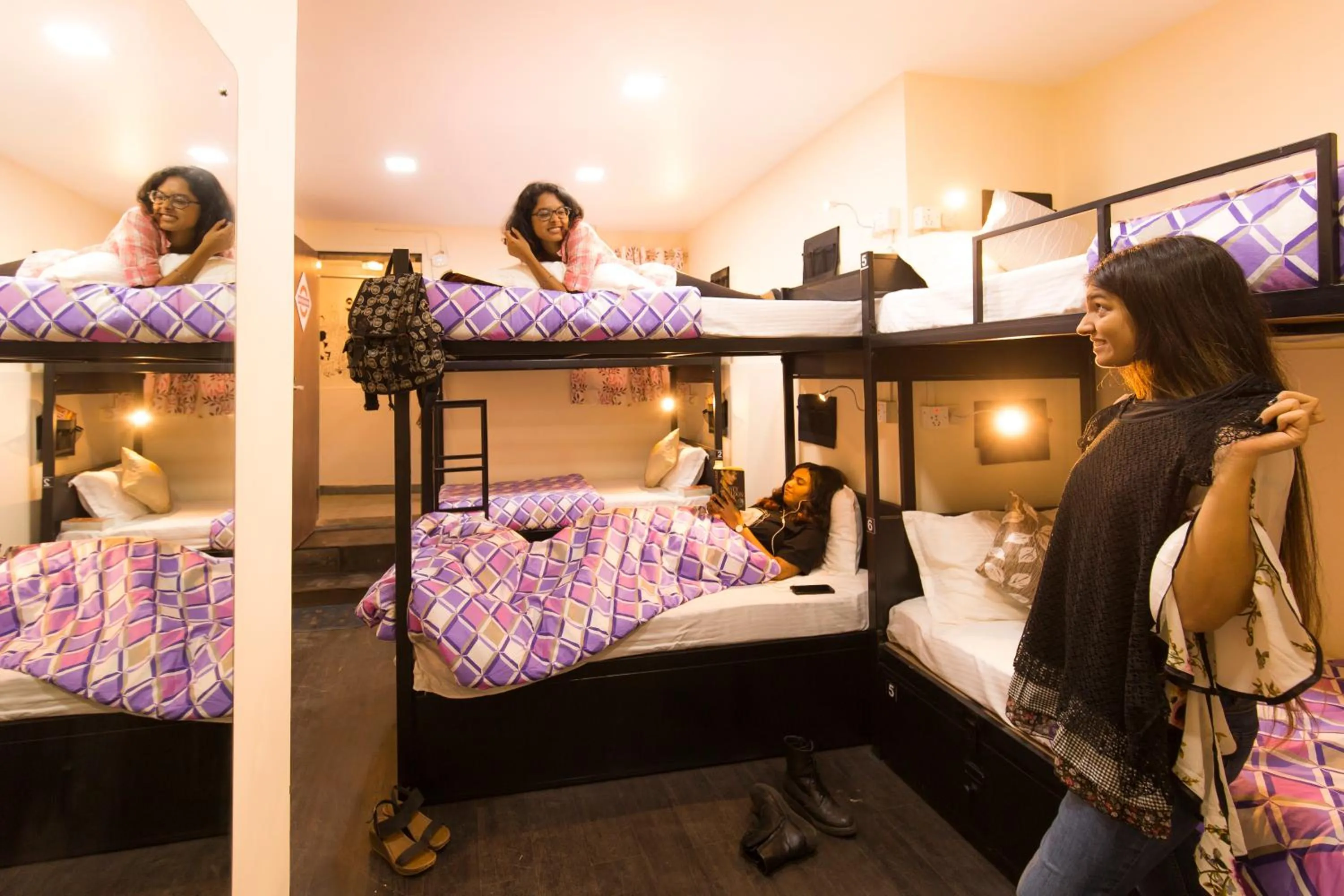 bunk bed, Bed in Zostel Mumbai