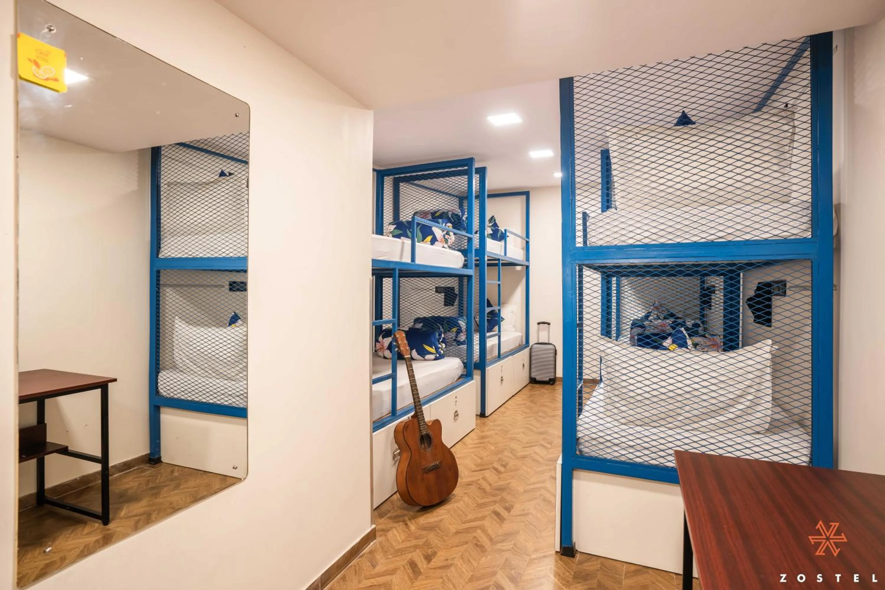 Bed in Zostel Mumbai