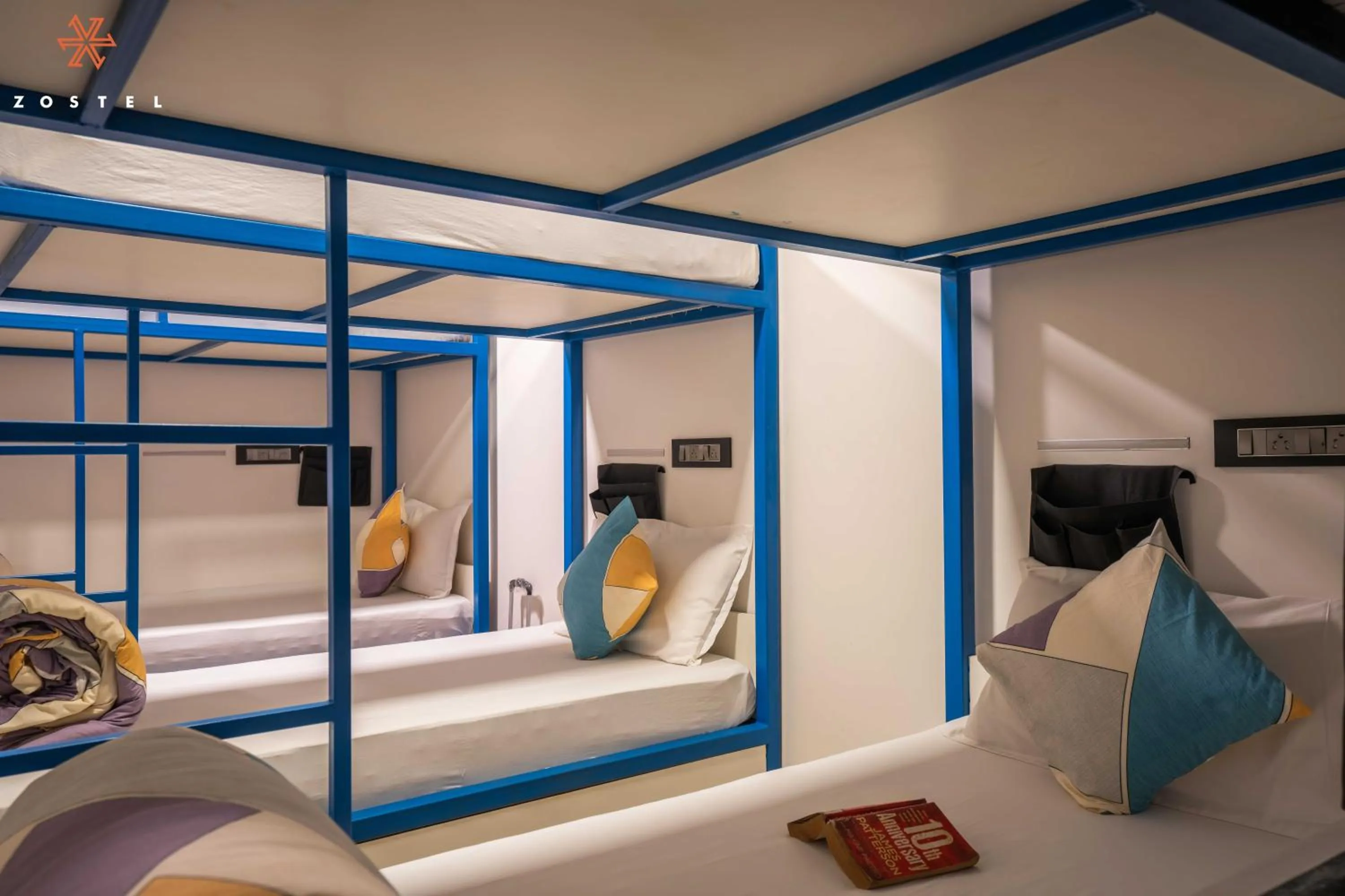 Bed in Zostel Mumbai