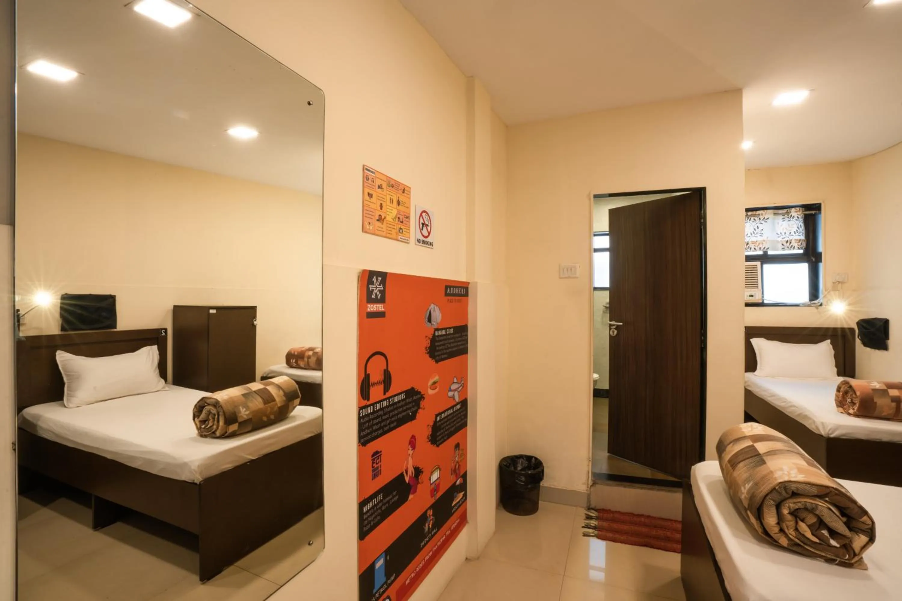 bunk bed, Bed in Zostel Mumbai