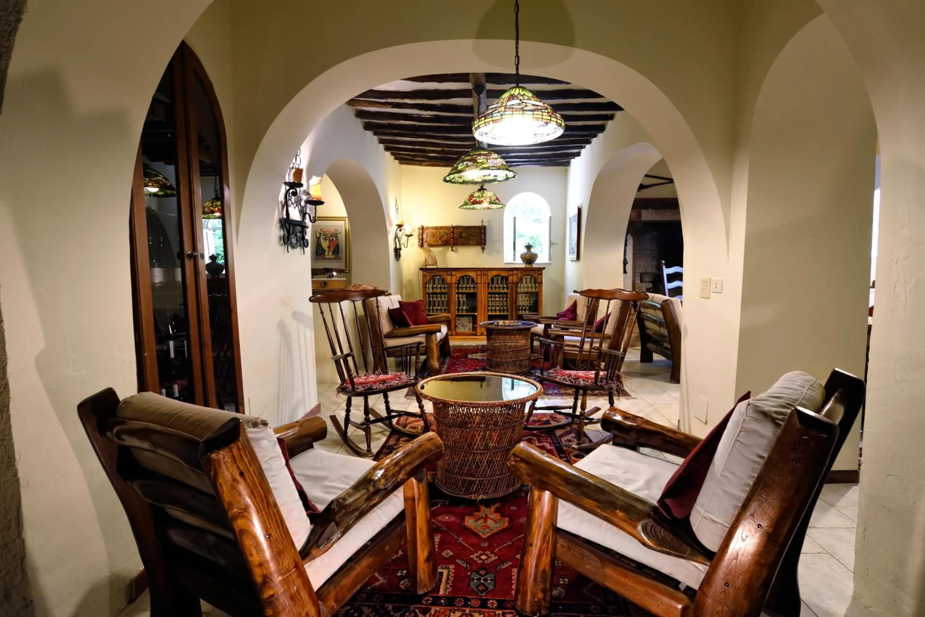 Living room in Gattopardo Park Hotel