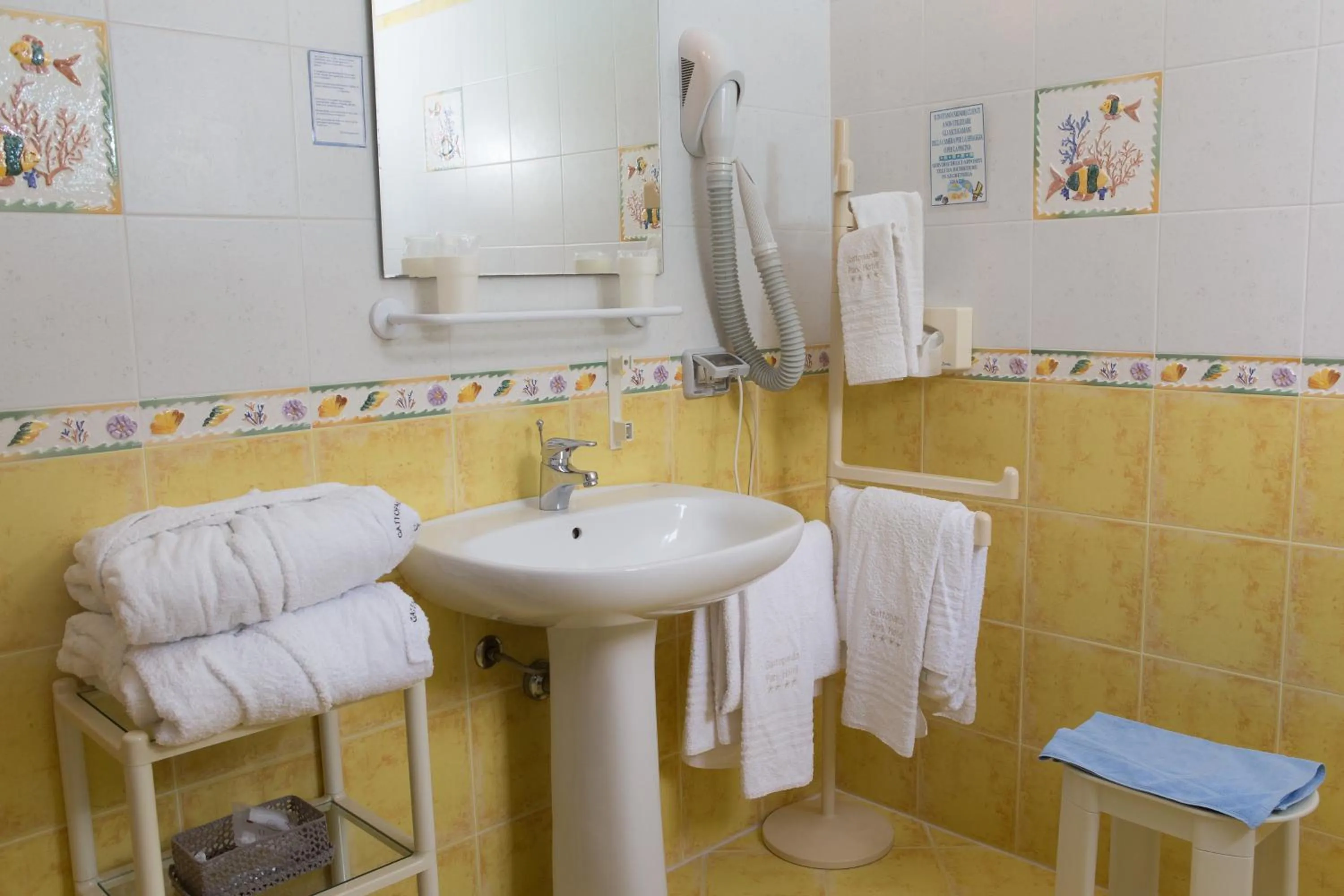 Bathroom in Gattopardo Park Hotel