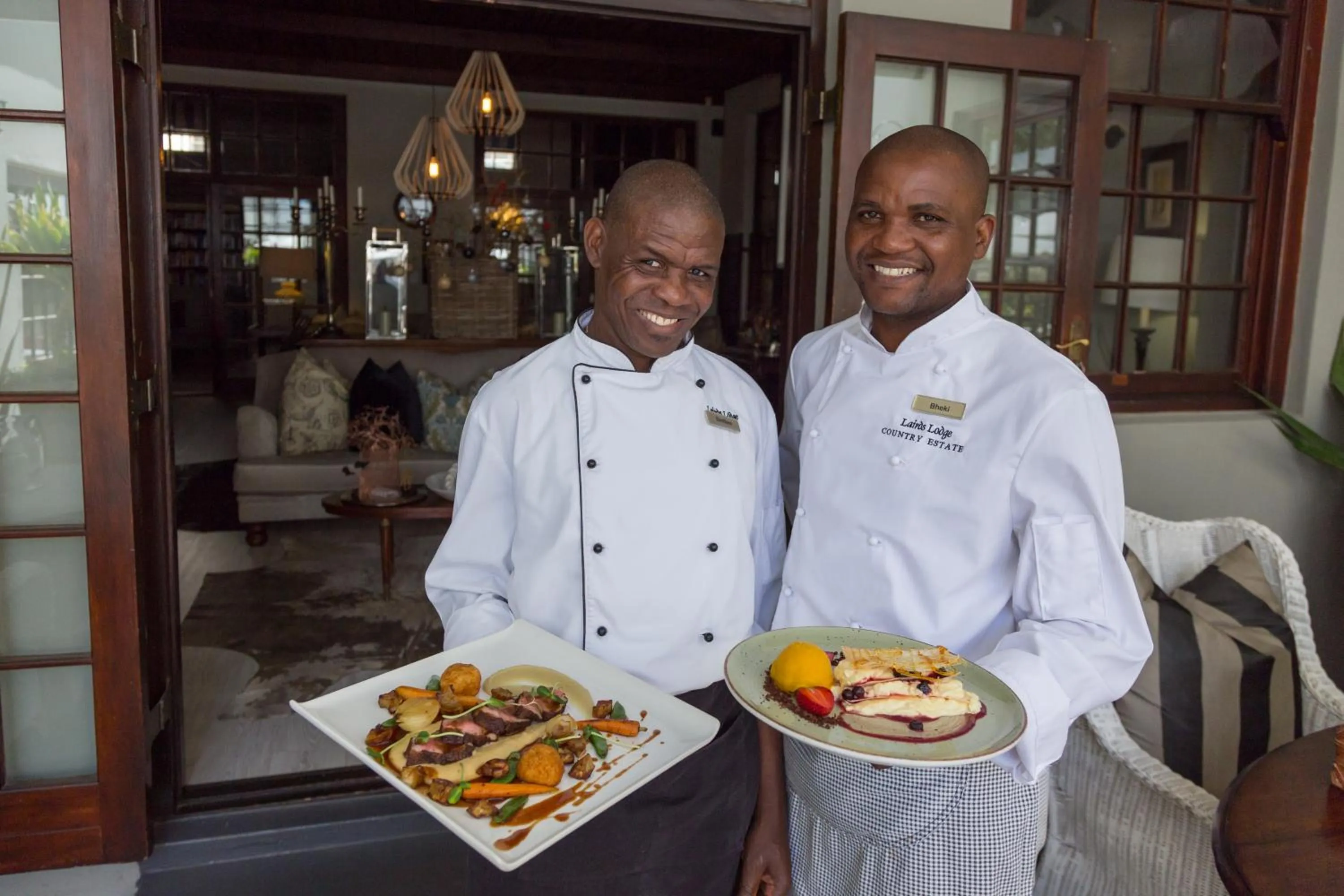 Food in Lairds Lodge Country Estate