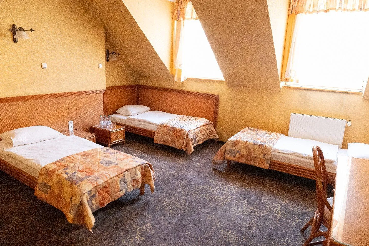 Bed in Hotel Calisia