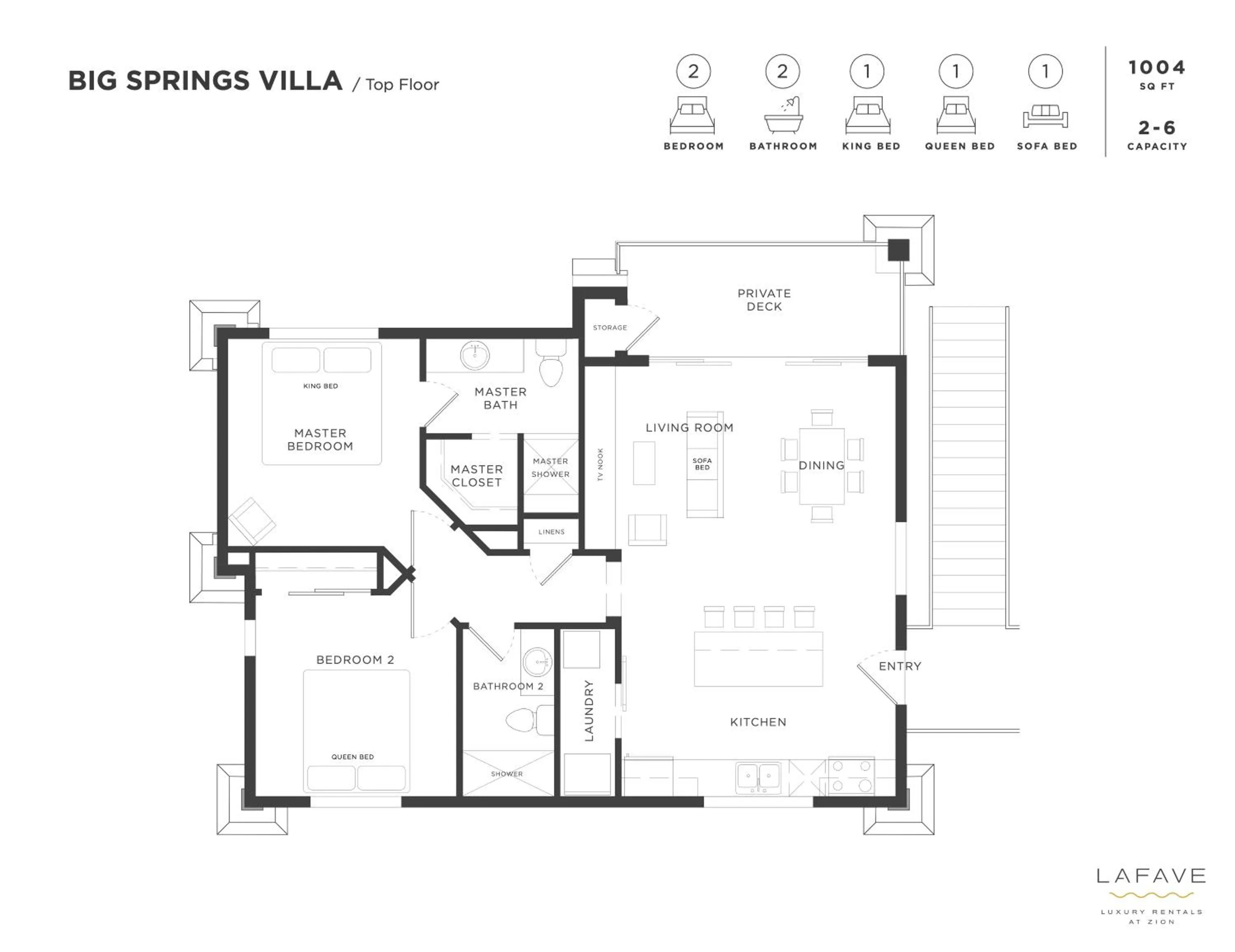 LaFave Luxury Rentals at Zion