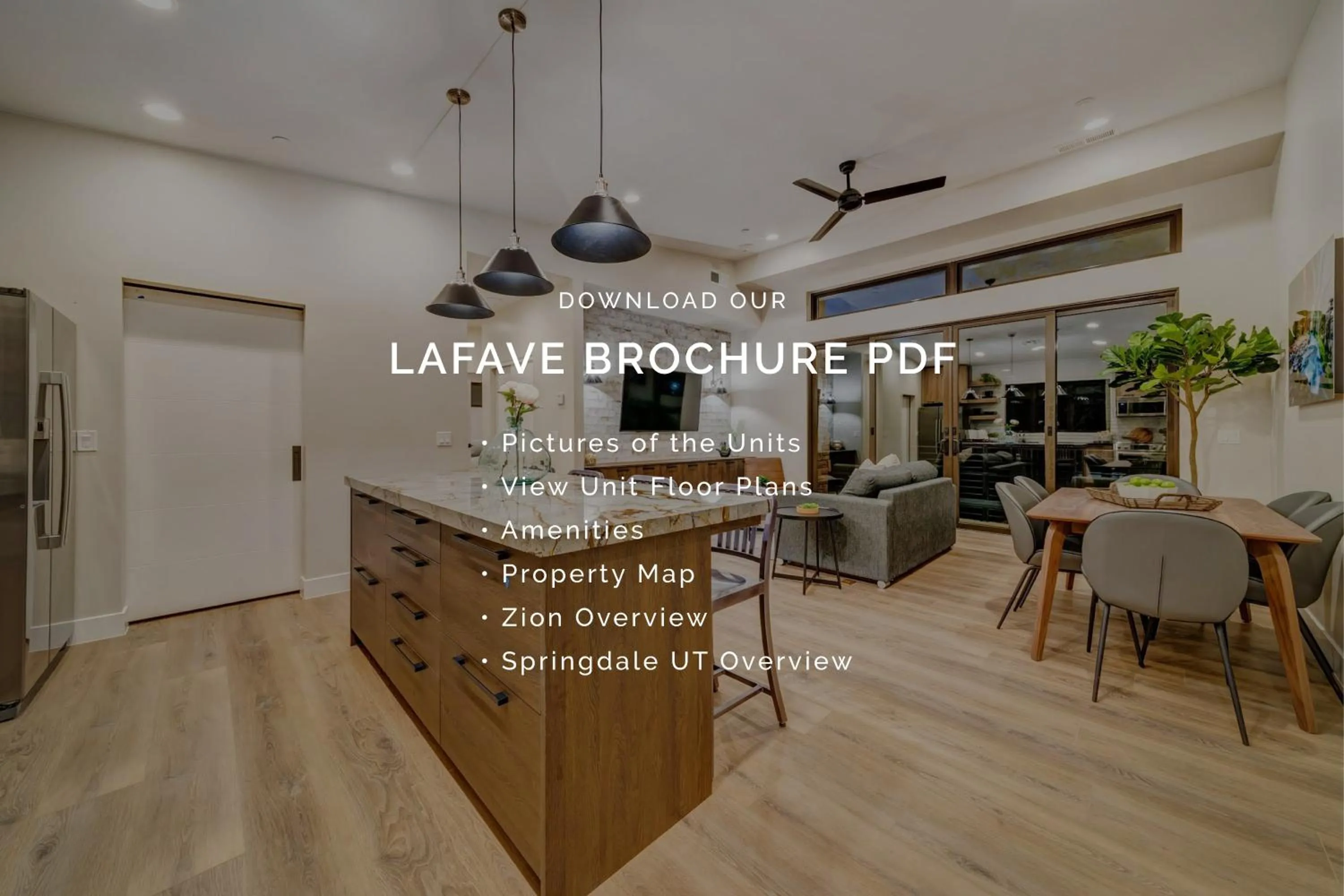 Guests in LaFave Luxury Rentals at Zion