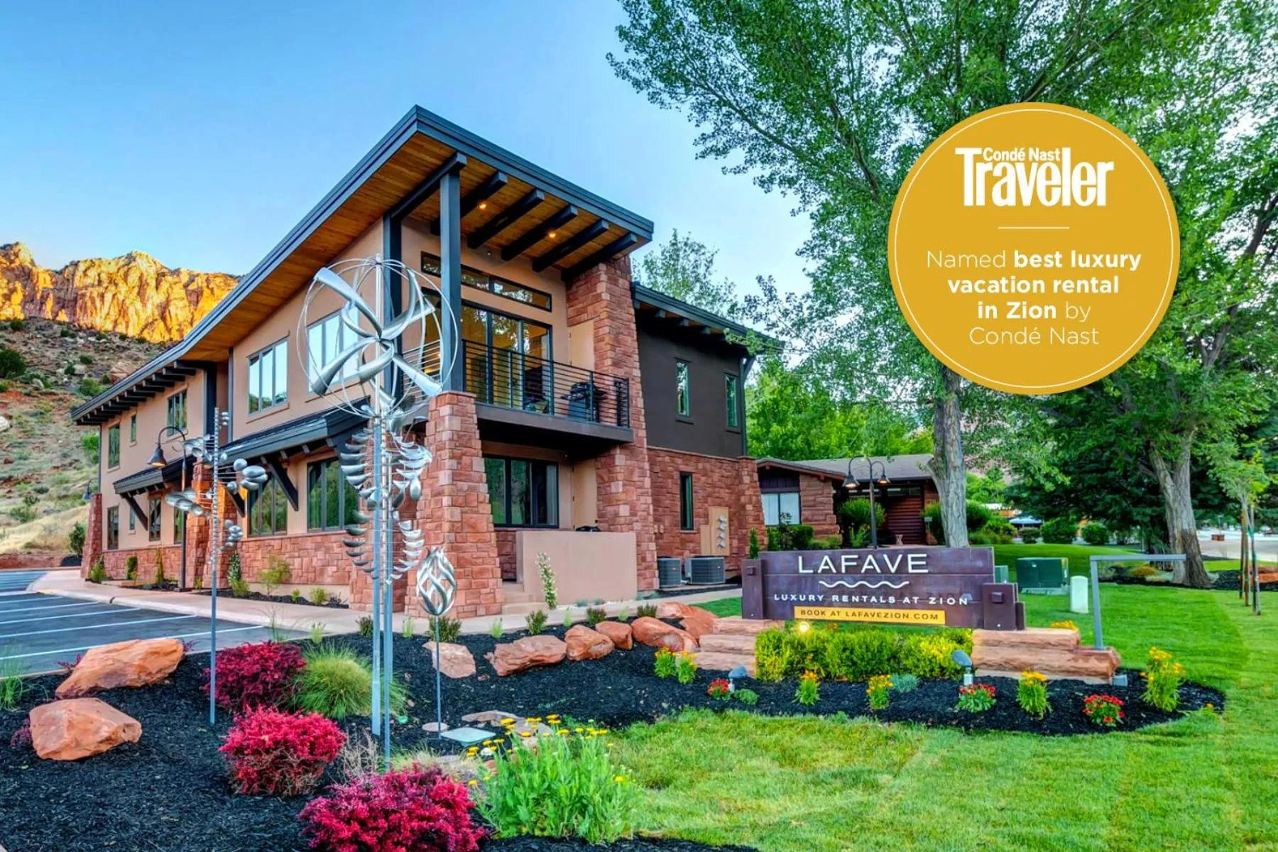 Property building in LaFave Luxury Rentals at Zion