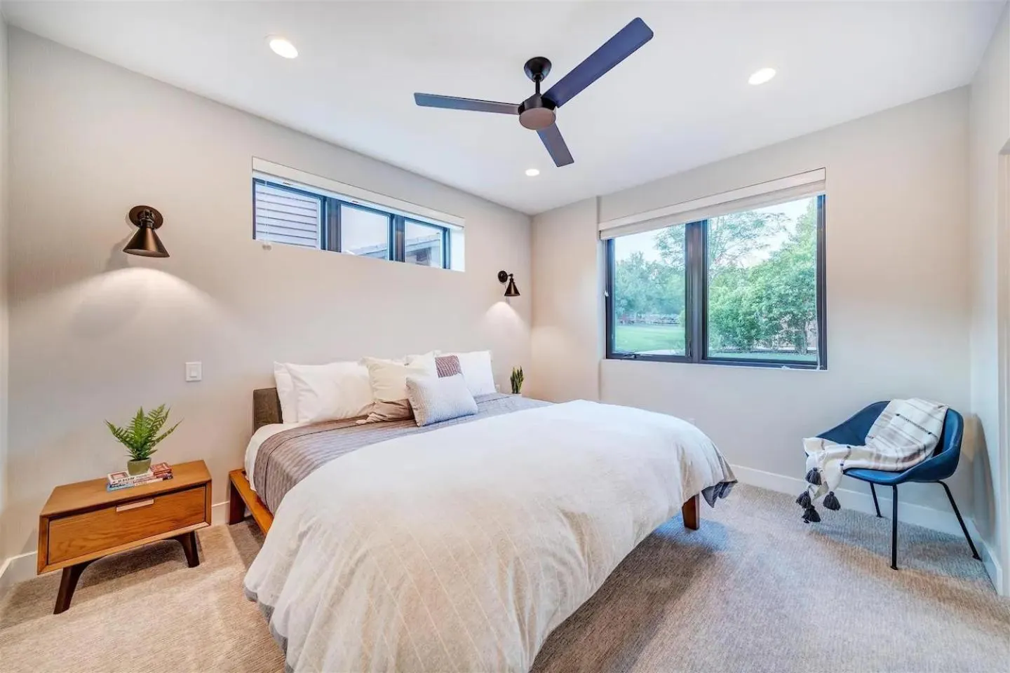 Bed in LaFave Luxury Rentals at Zion