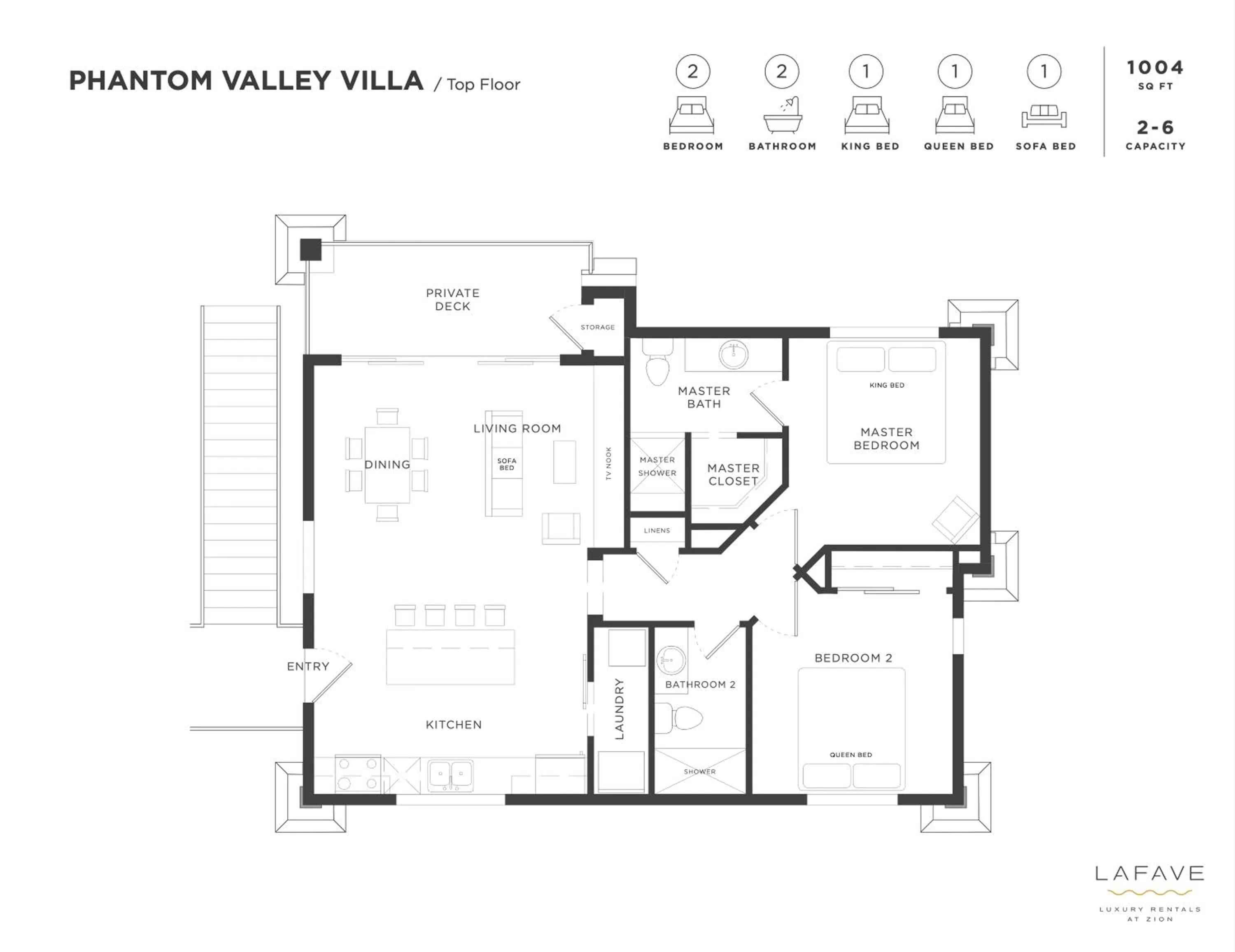 LaFave Luxury Rentals at Zion