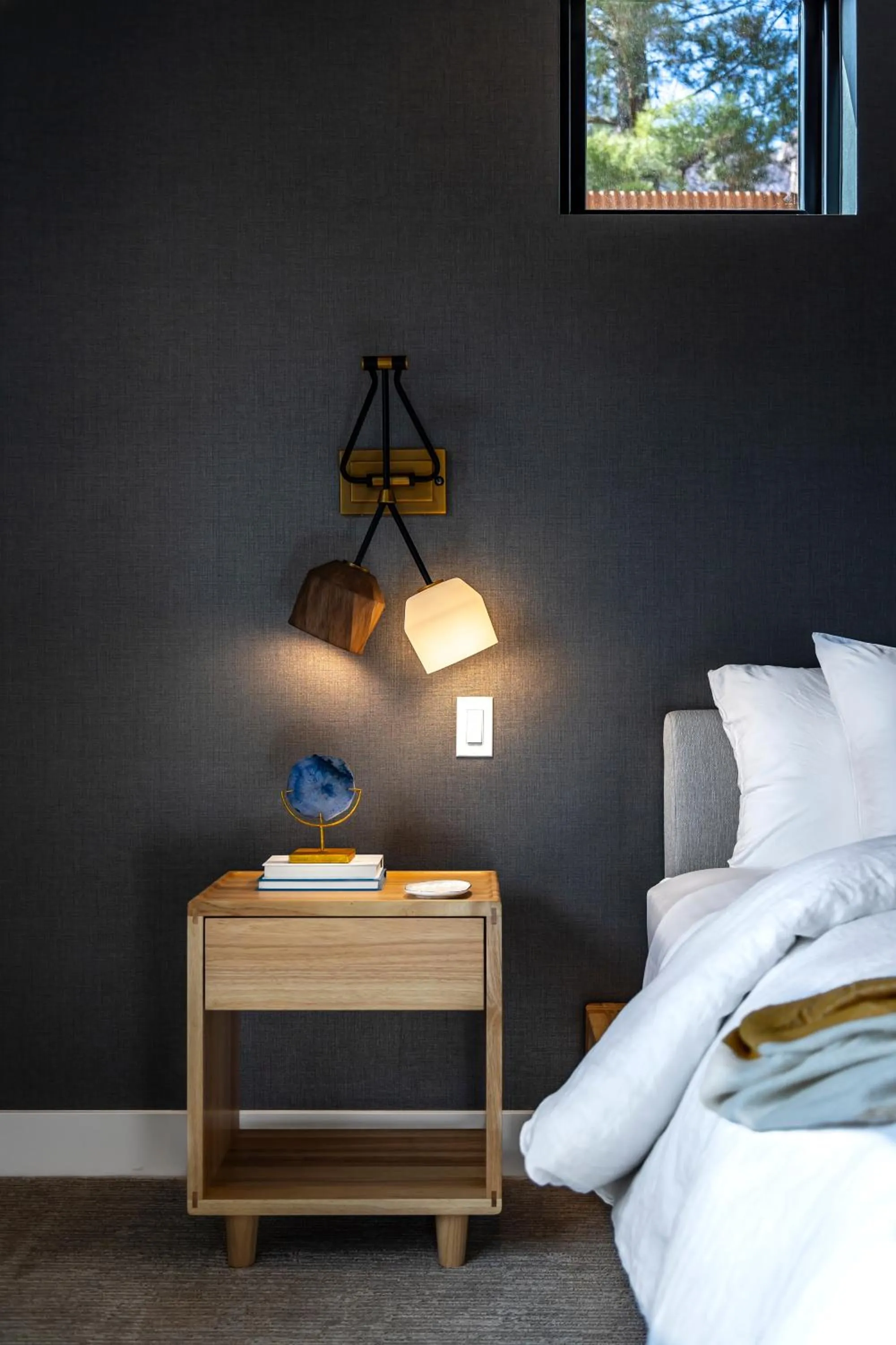 Bed in LaFave Luxury Rentals at Zion