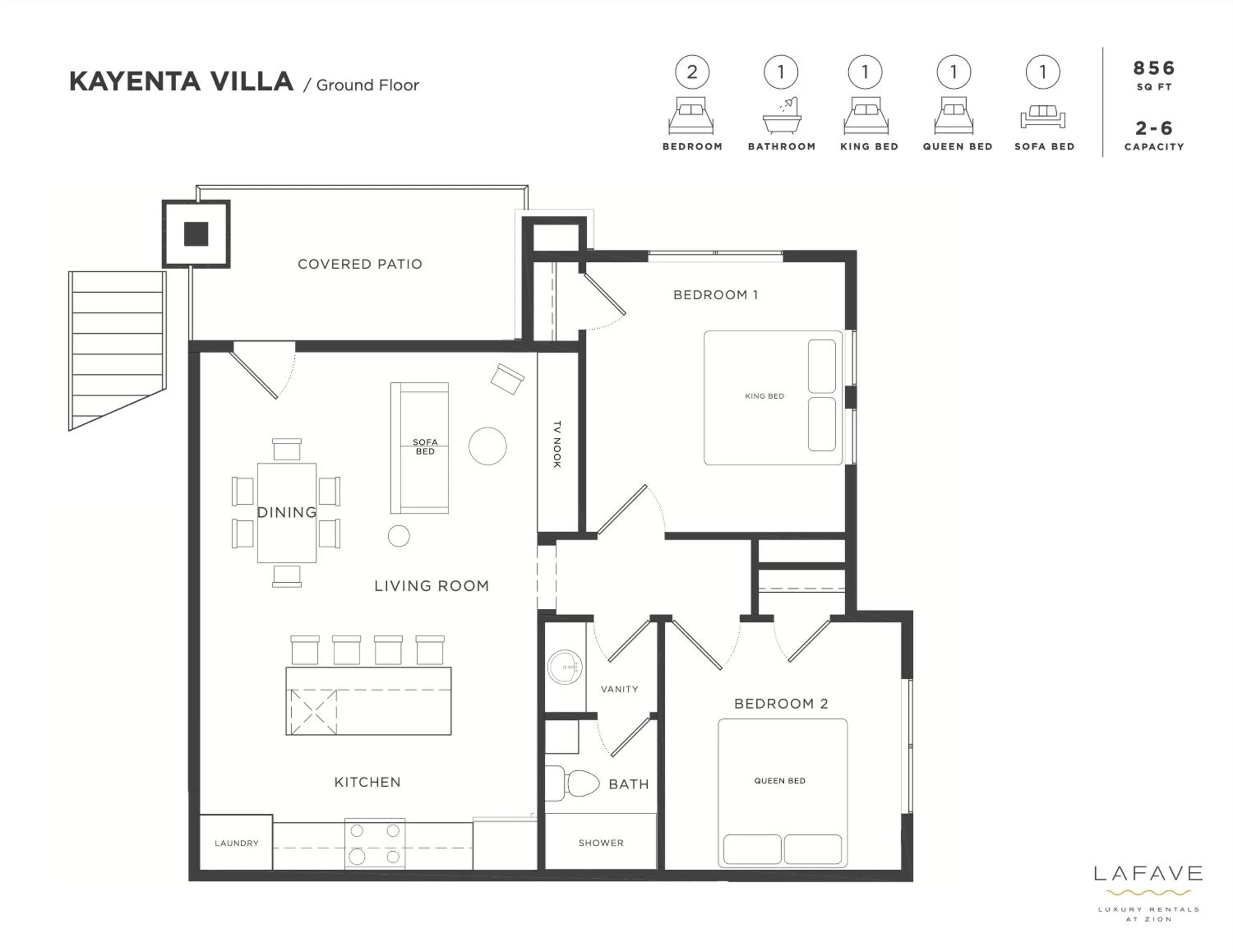 LaFave Luxury Rentals at Zion