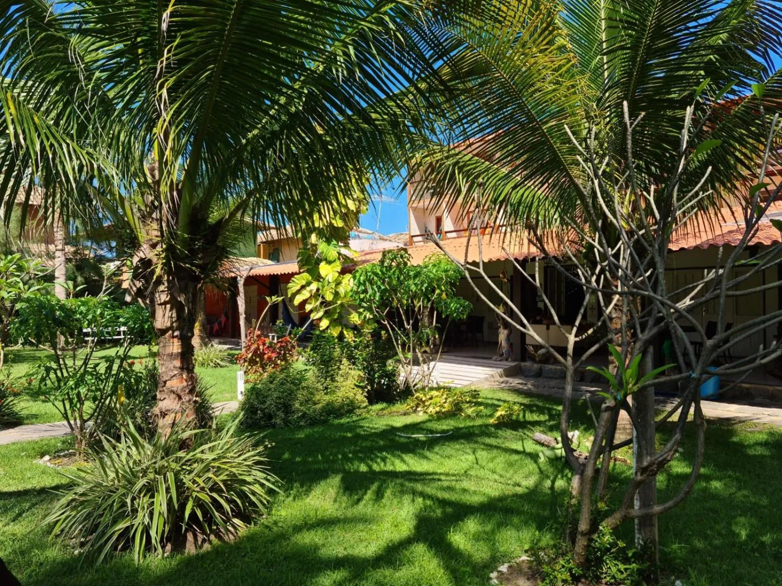 Garden in Pousada Maraoka