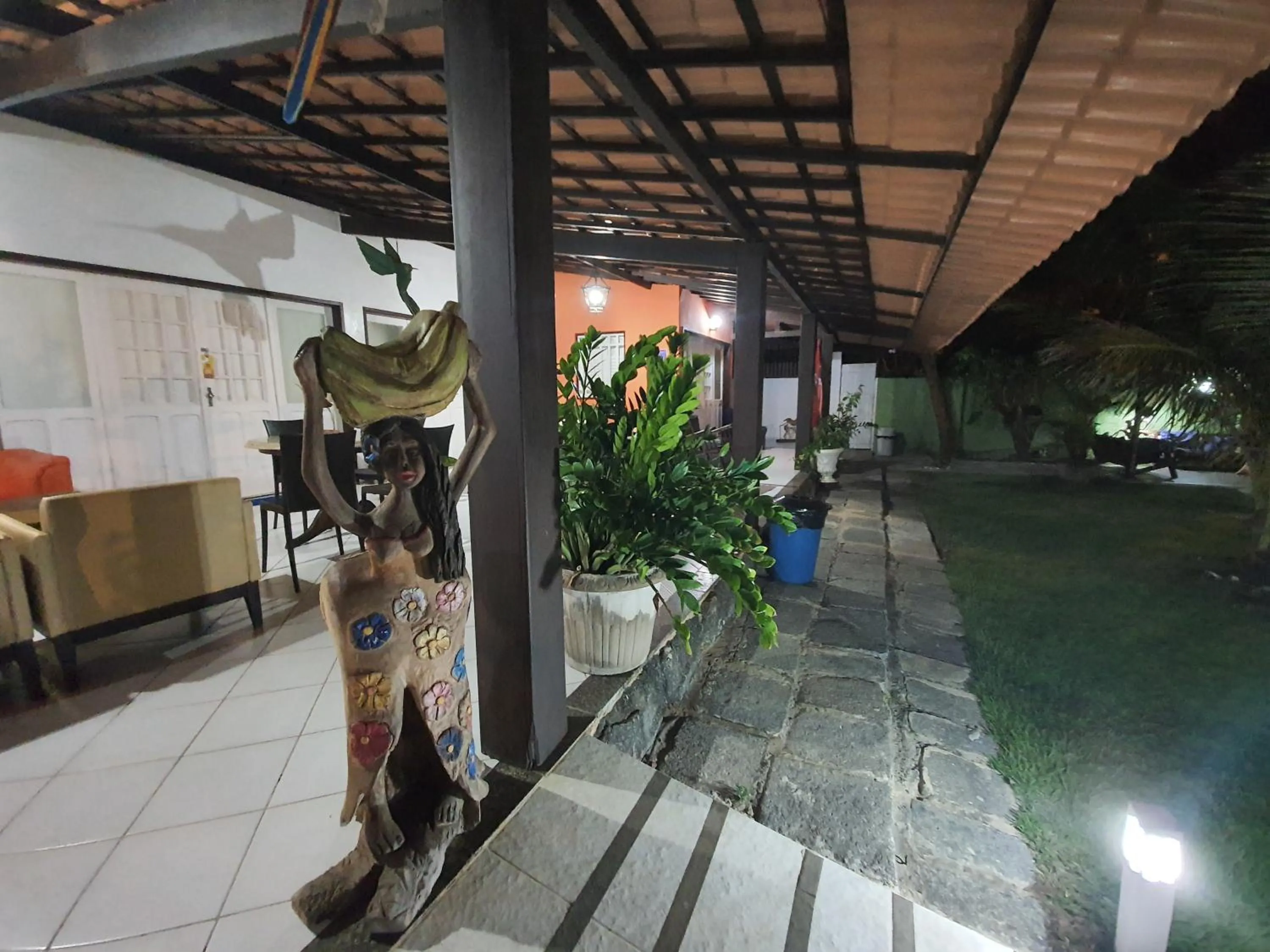 Balcony/Terrace in Pousada Maraoka