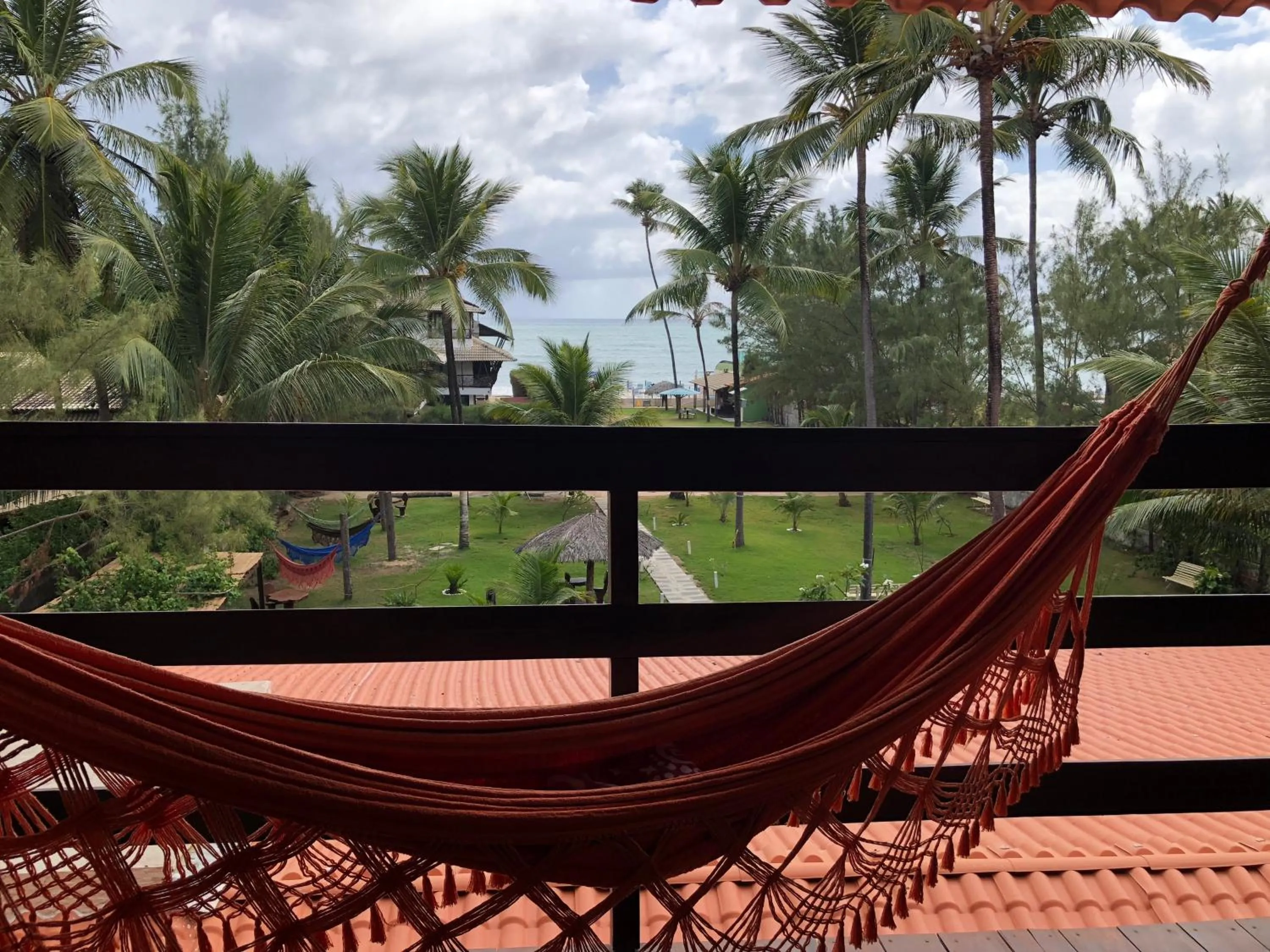 Balcony/Terrace in Pousada Maraoka