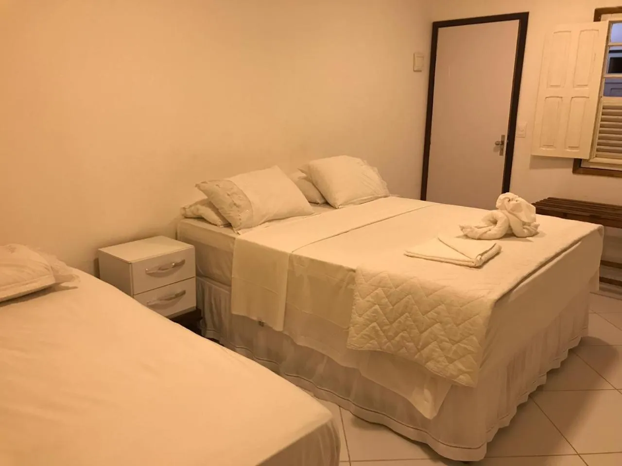 Bedroom, Bed in Pousada Maraoka