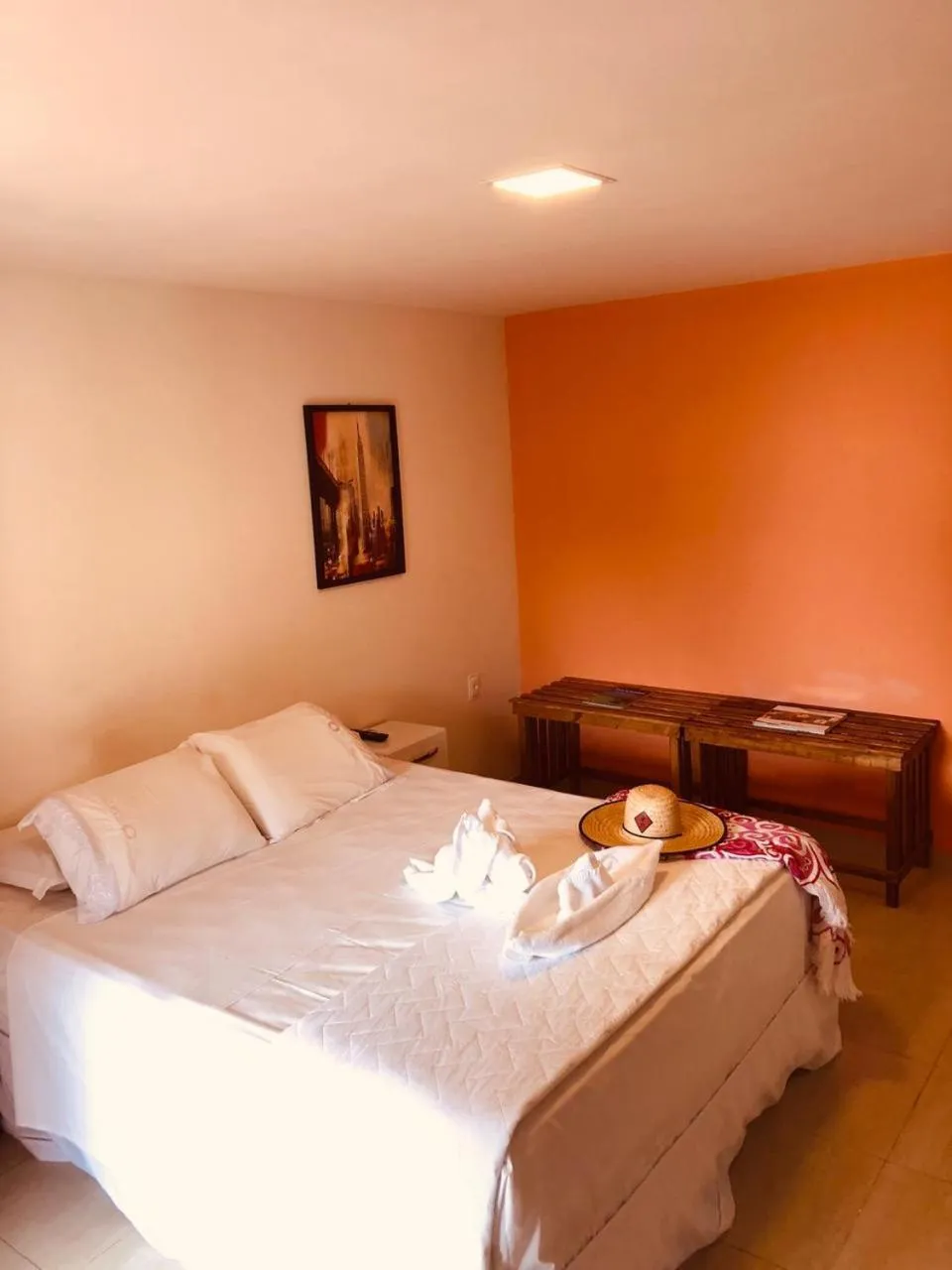 Bedroom, Bed in Pousada Maraoka