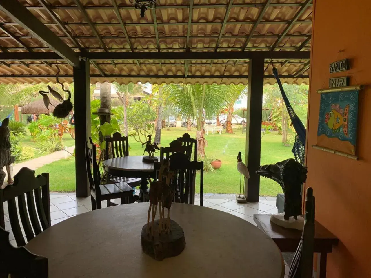 Triple Room with Garden View in Pousada Maraoka Triple Room with Garden View in Pousada Maraoka