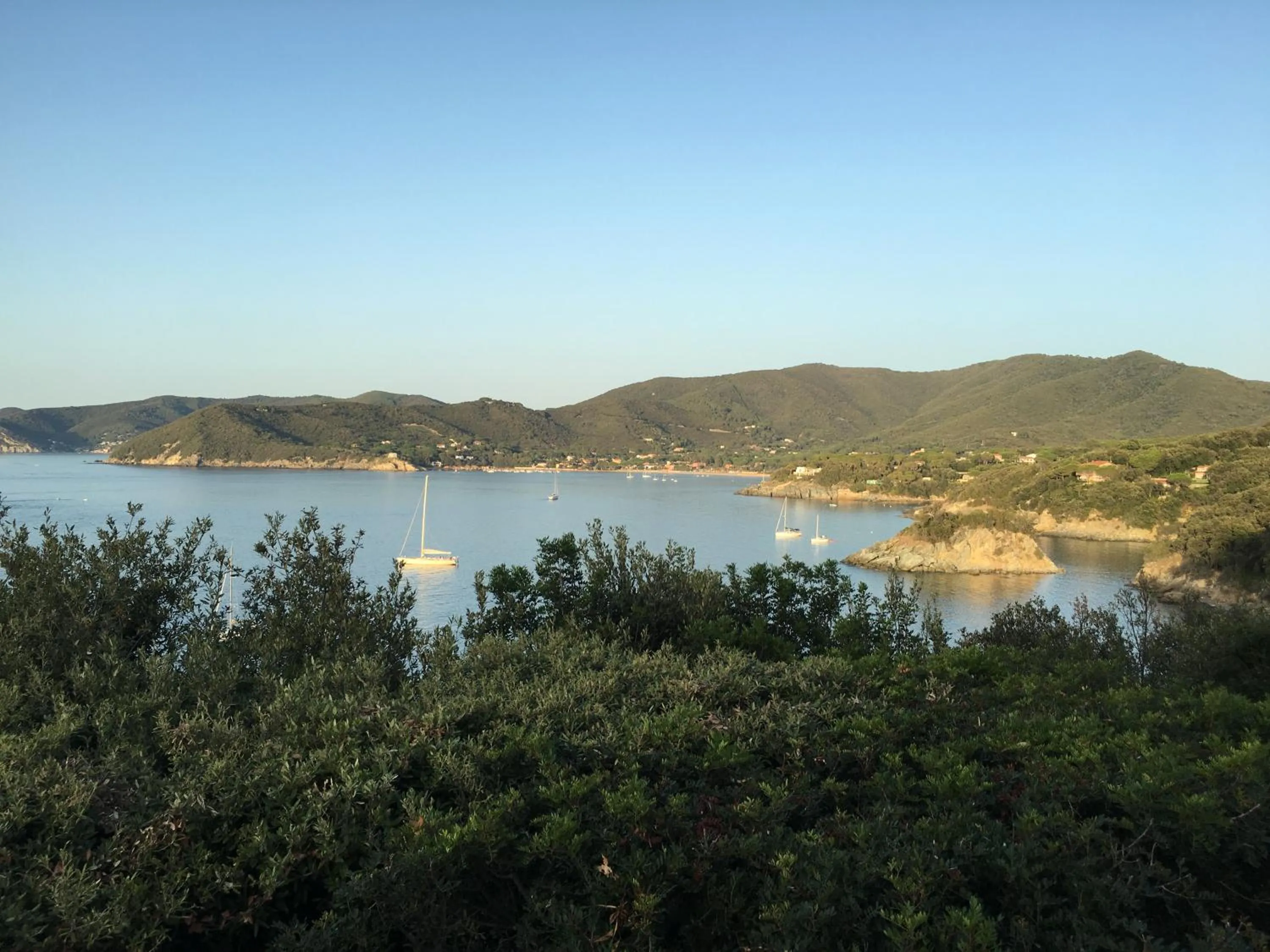 Natural landscape in Hotel Brigantino