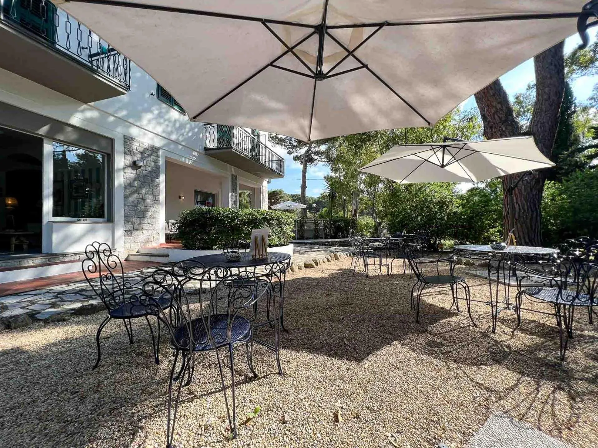 Garden in Hotel Brigantino