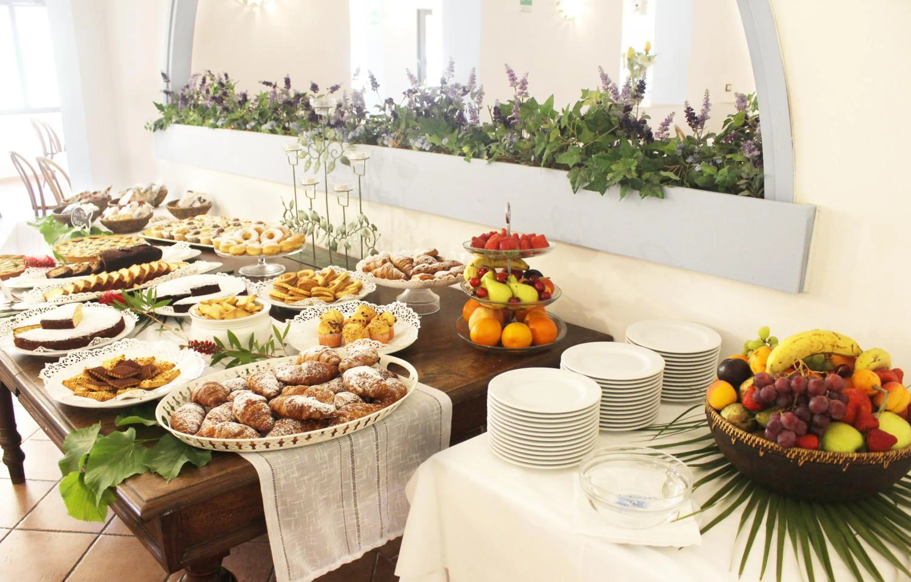 Food and drinks in Hotel Brigantino