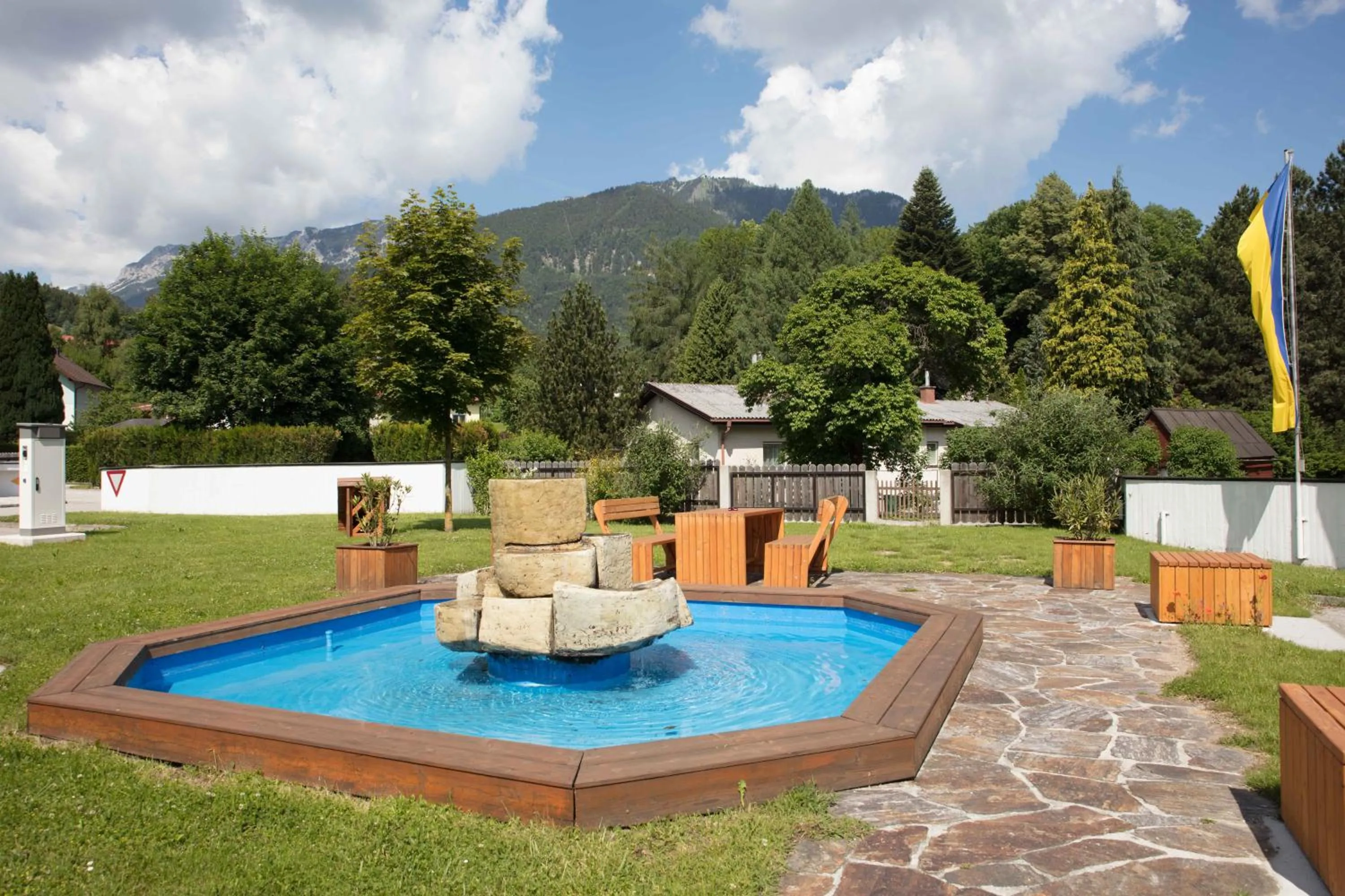 Garden in Parkhotel Hirschwang