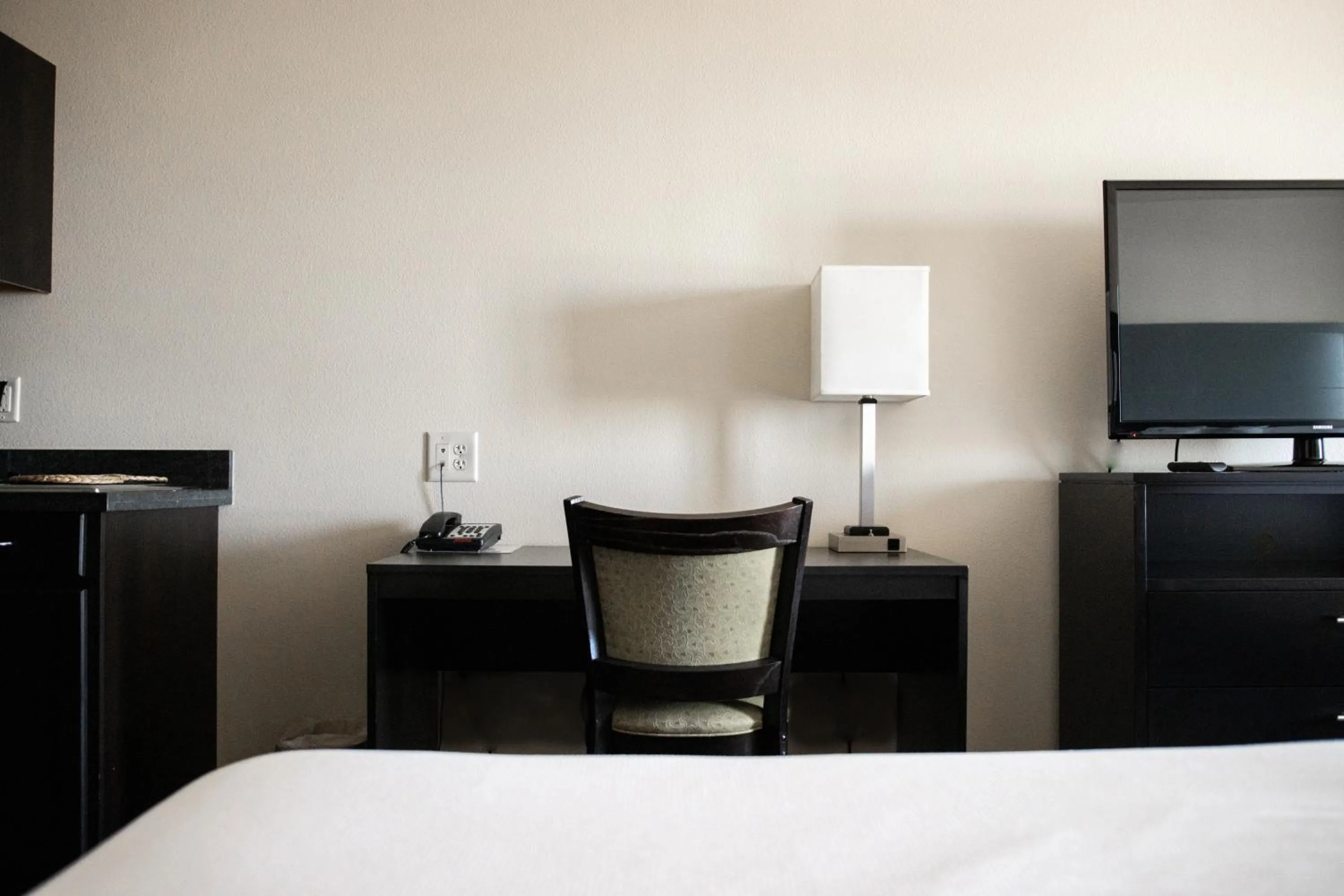 Bed in Black Gold Suites Stanley