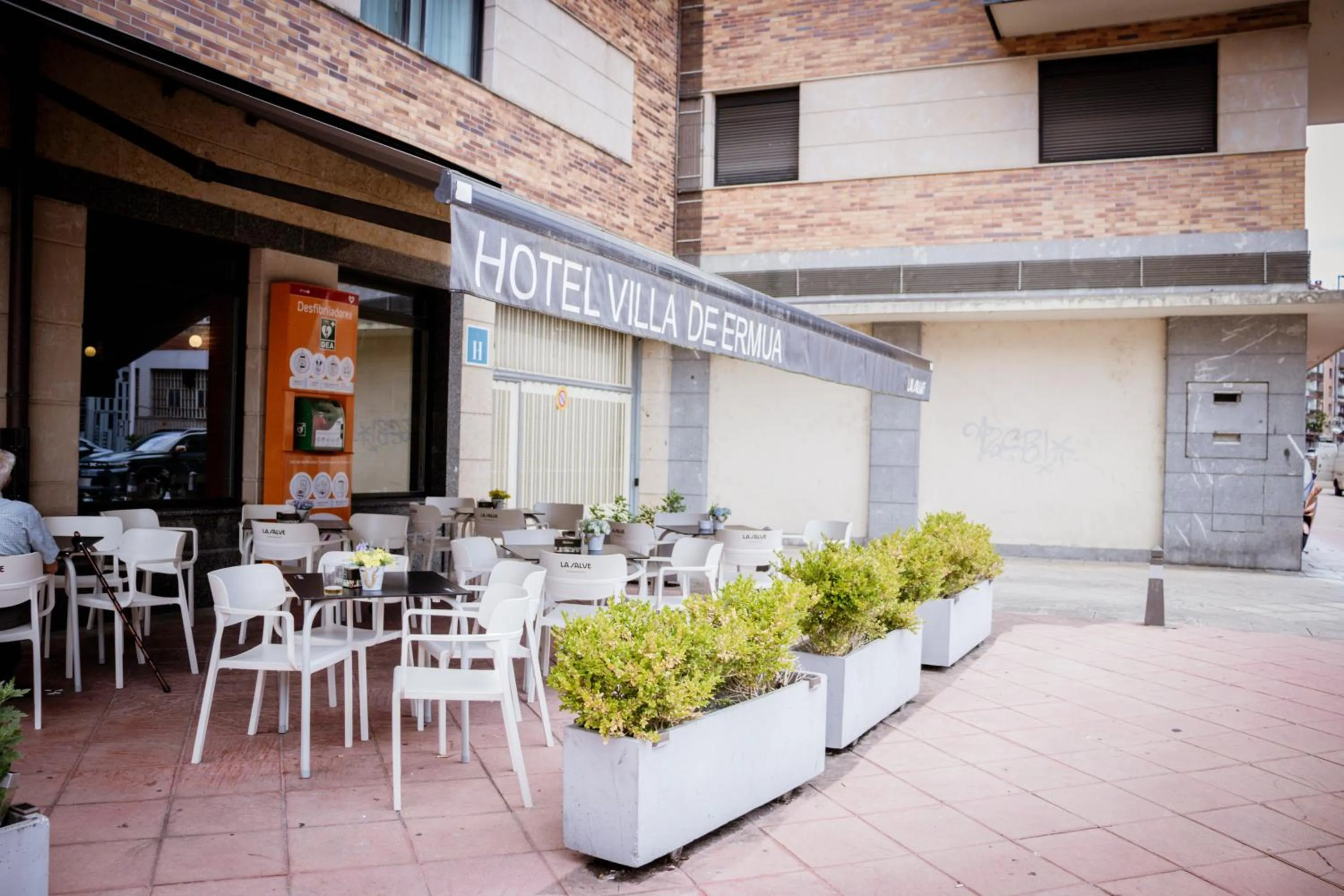Balcony/Terrace in Hotel Villa De Ermua