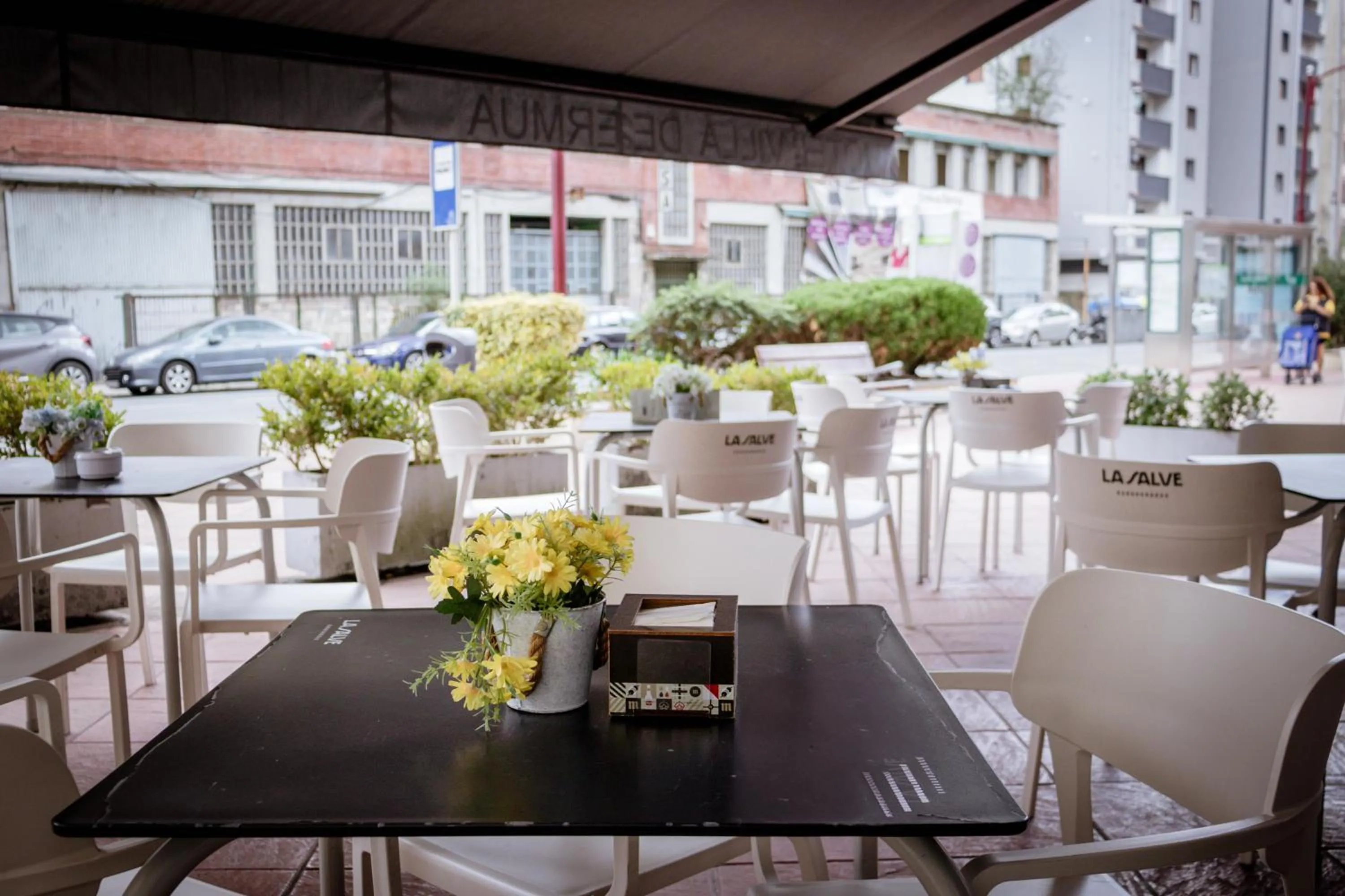 Balcony/Terrace in Hotel Villa De Ermua