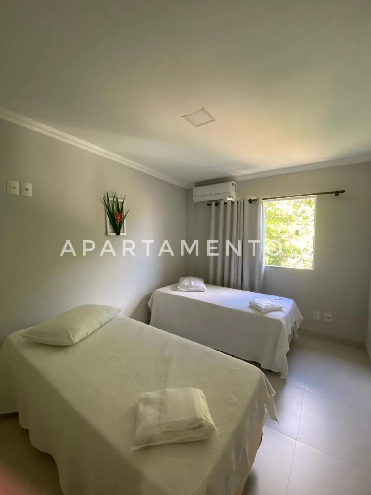 Bed in Apart Hotel Angra dos Reis II