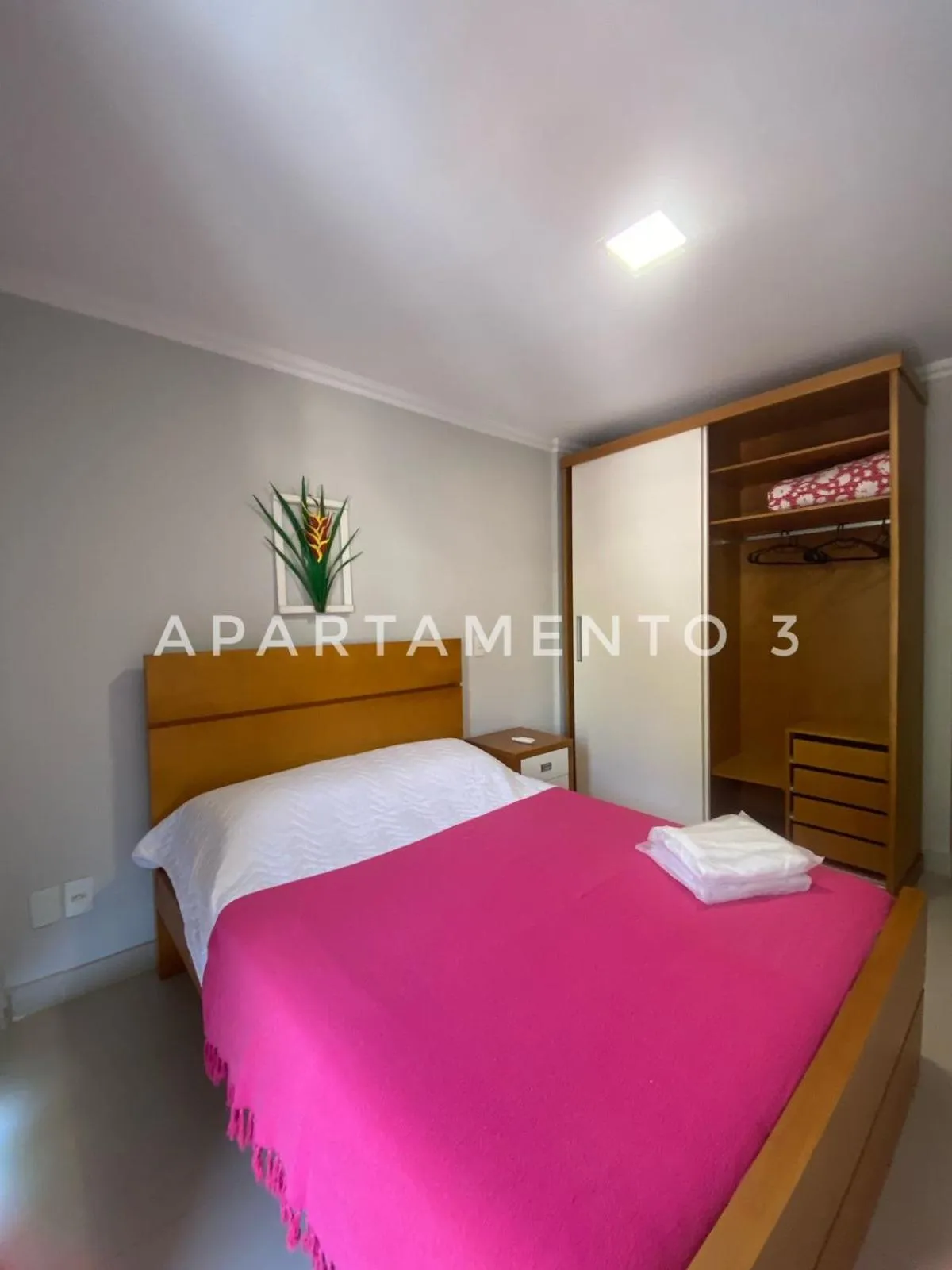 Bed in Apart Hotel Angra dos Reis II