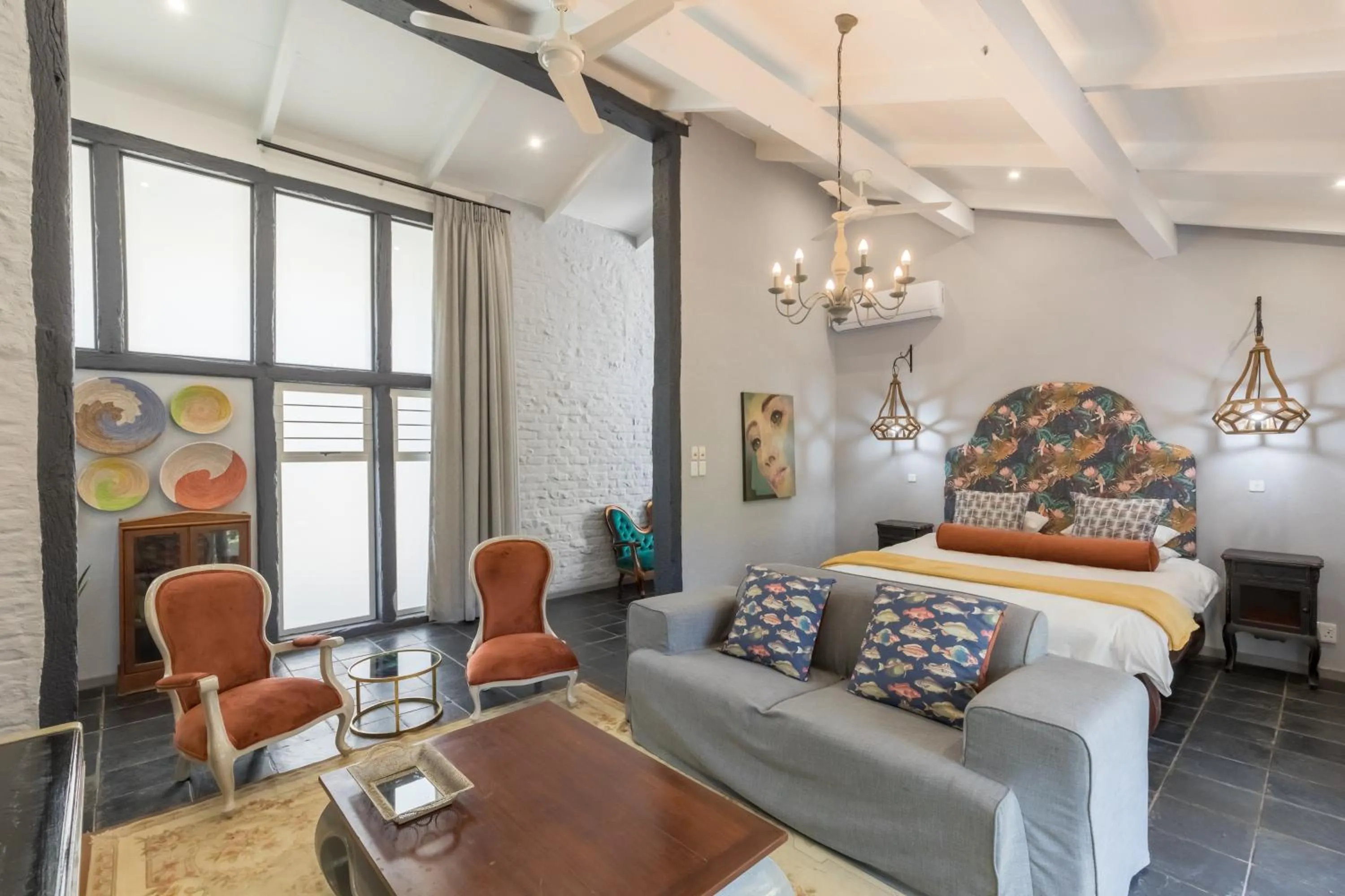 Bed in La Roca Guest House