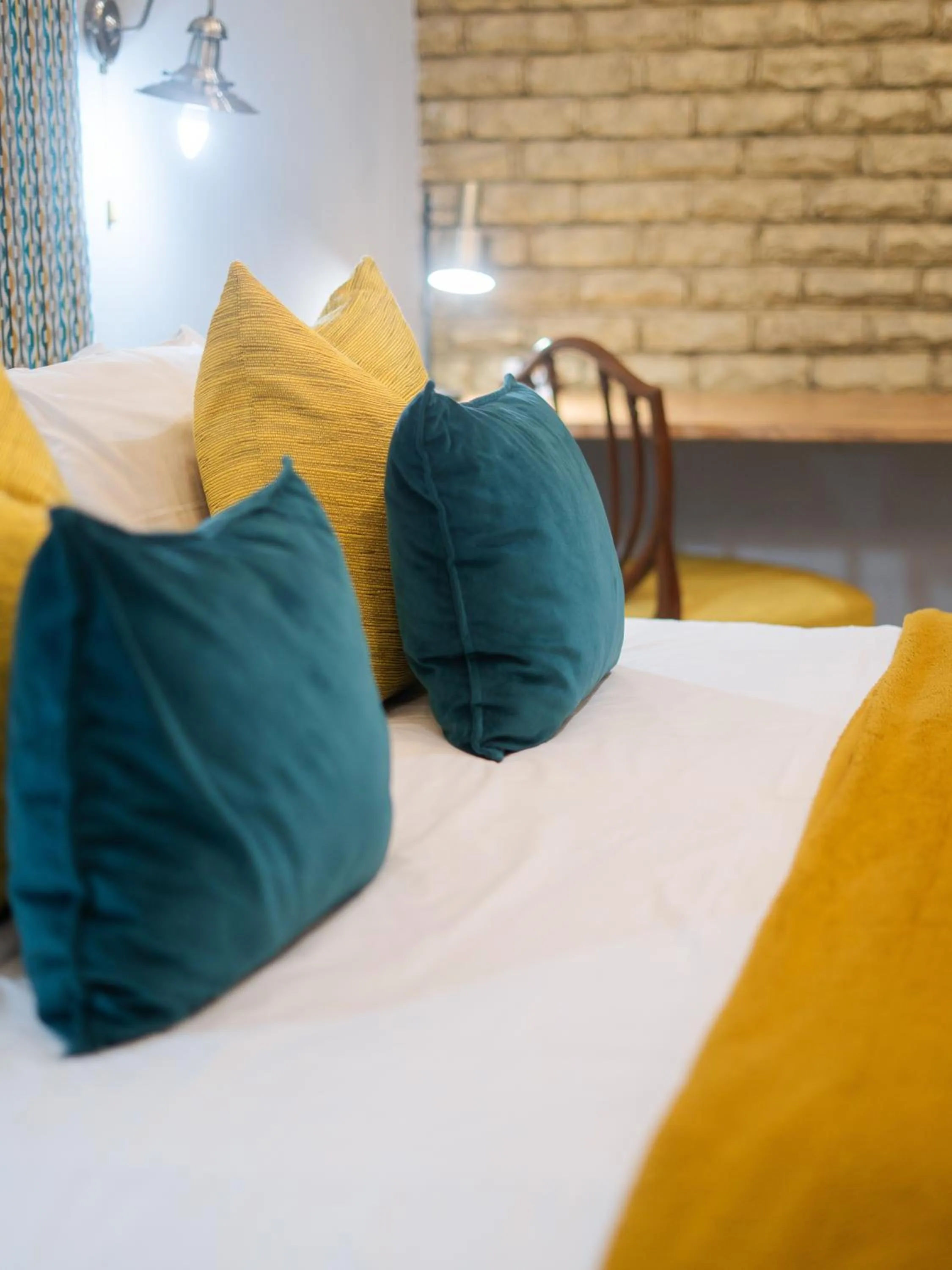 Bed in La Roca Guest House