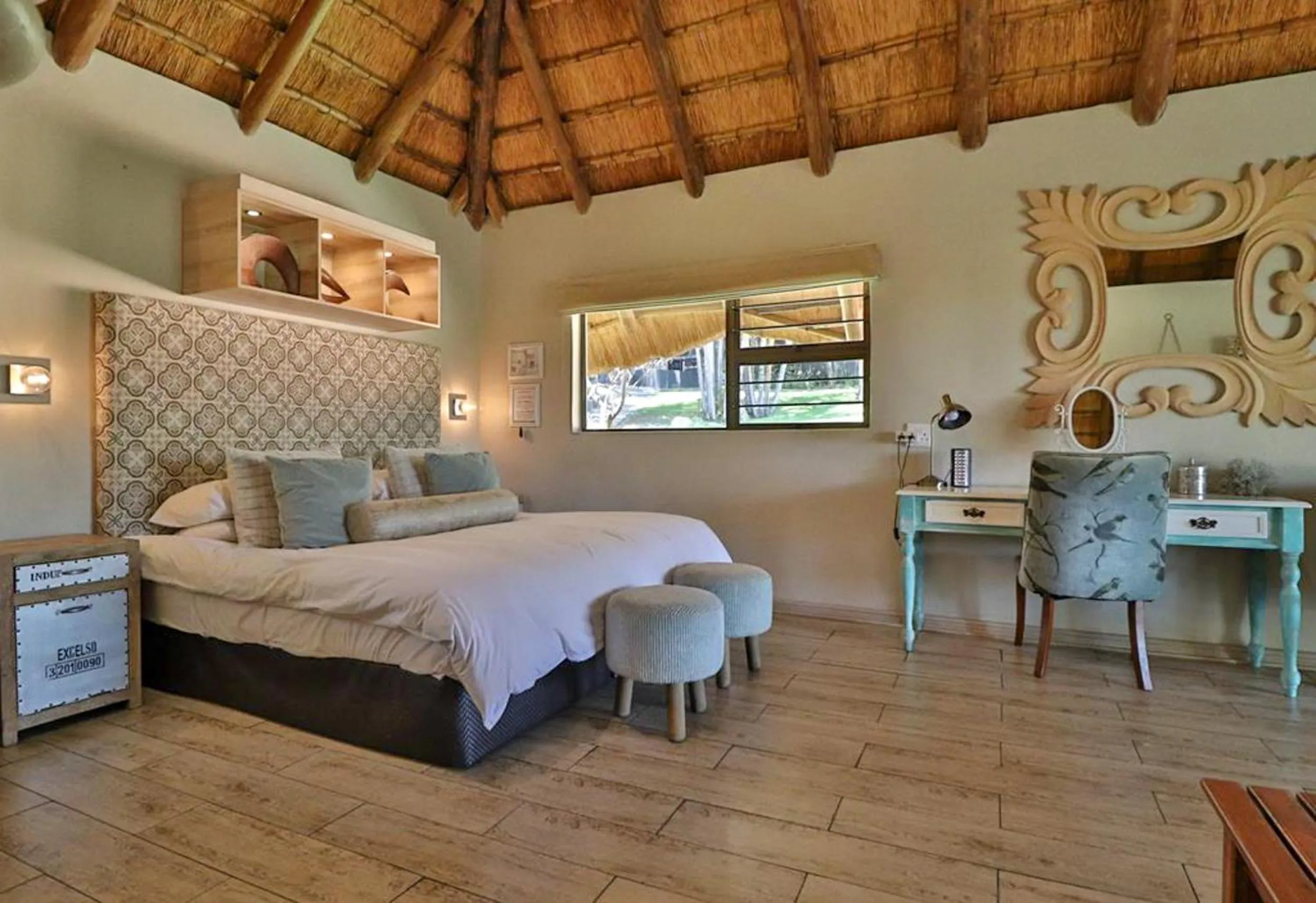 Bed in La Roca Guest House